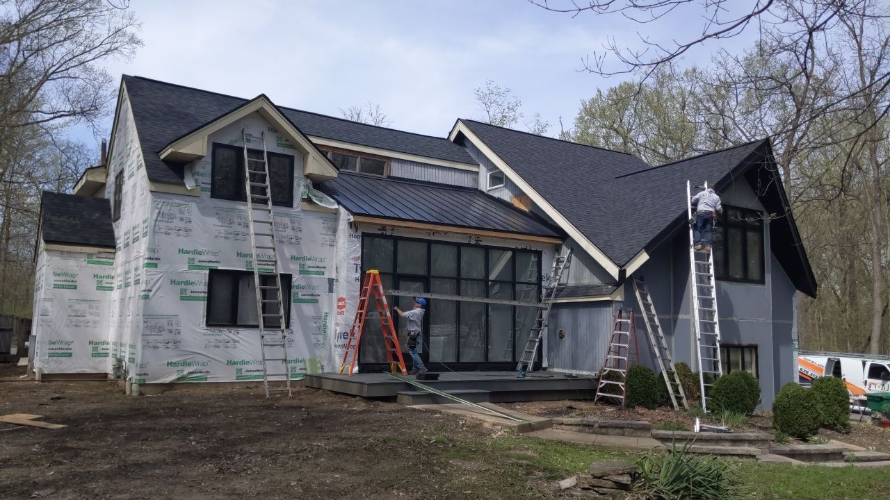 Project in Homer Glen by AJ Exteriors & Roofing Inc.