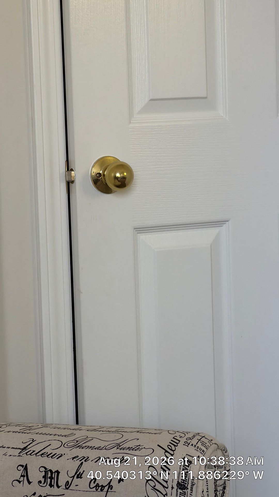 Interior Door Replacement and Arched Window Installation in Draper by CompanyCam Sales Demo