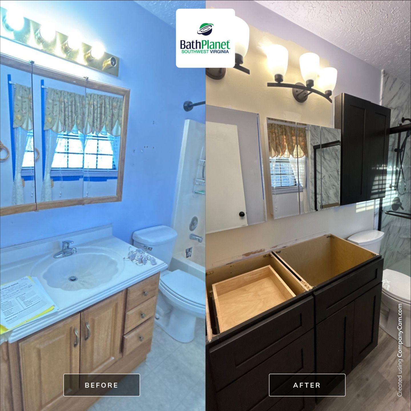 Tub to Shower Remodel by BathPlanet SW Virginia