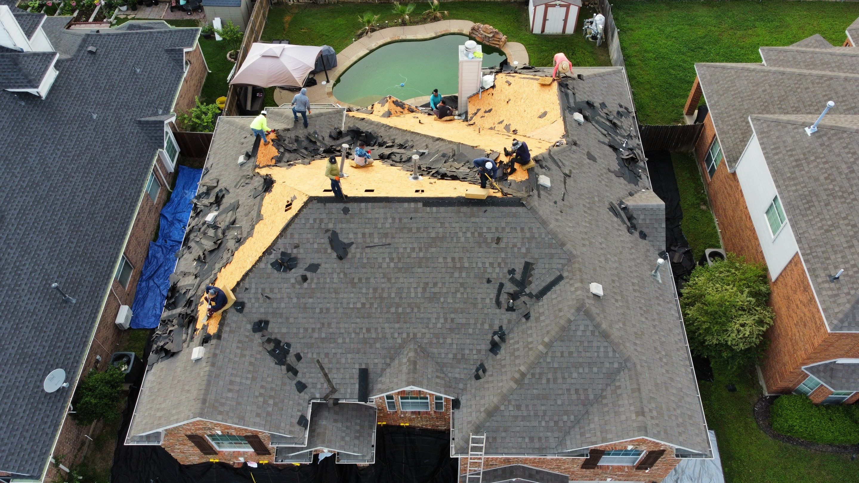 Storm Restoration Project by Berry Good Roofing 