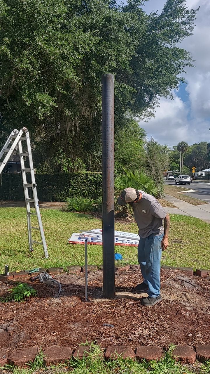 Monument Sign for Property Finders by SignCrafters