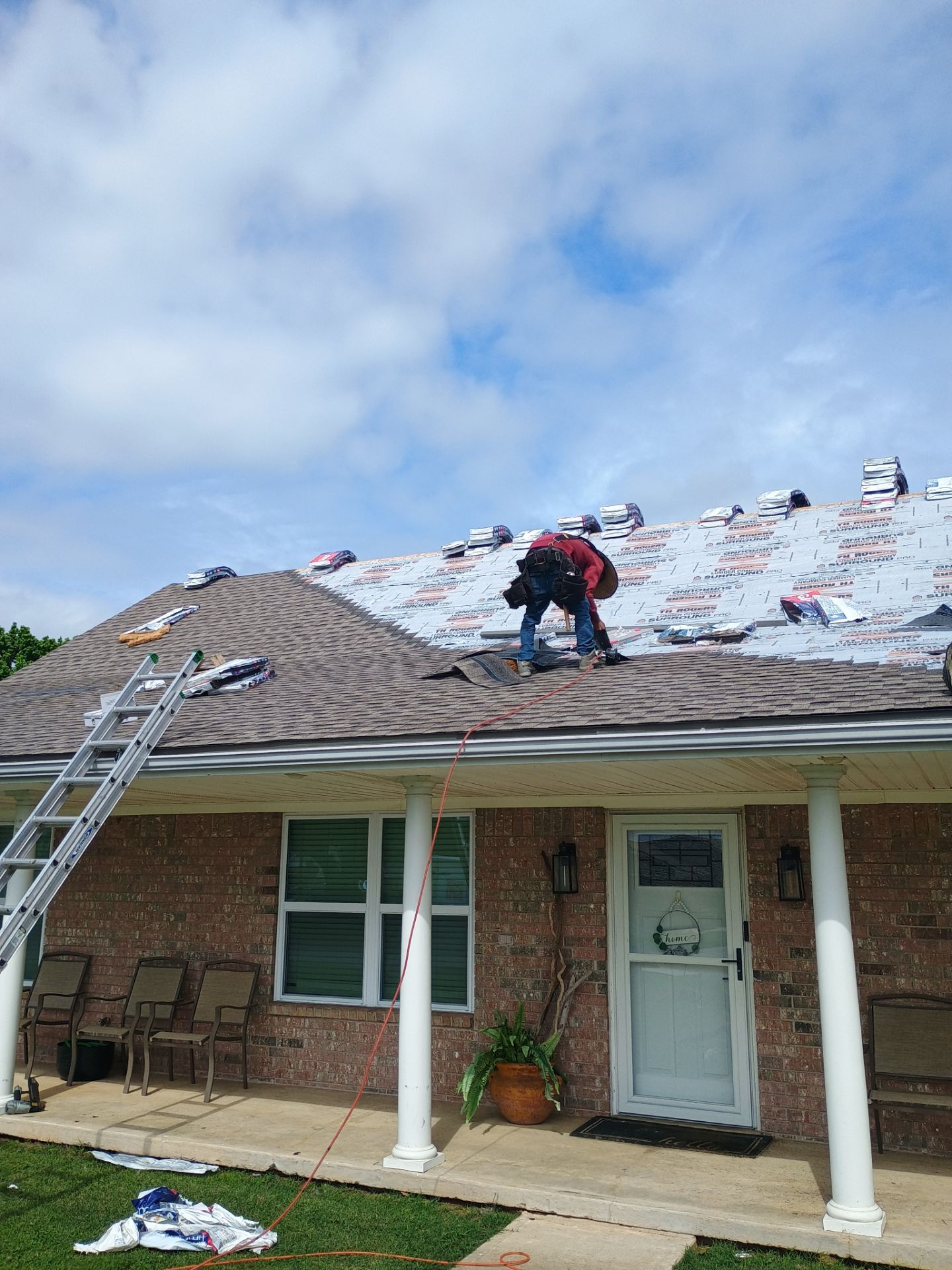 Residential Roof Replacement With Timberline HDZ Shingles in Davis by BANA Roofing and Solar Supply