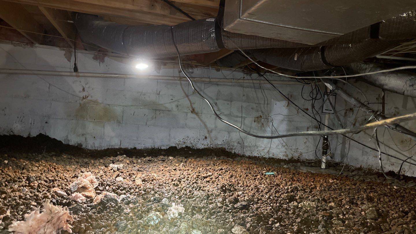 Crawl Space Waterproofing & Encapsulation using GrateProducts by Toledo Basement Repair