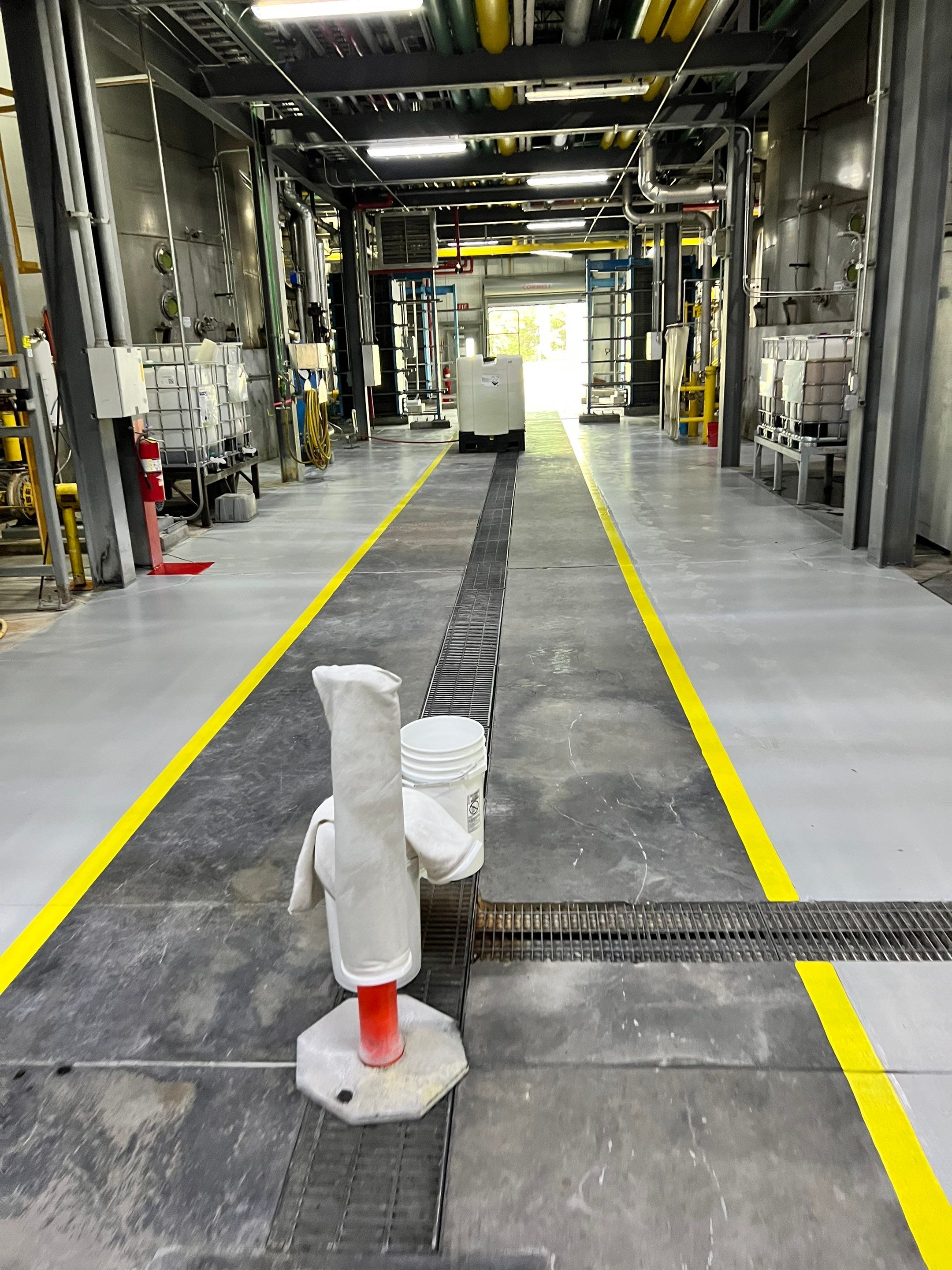 Commercial repaint and new flooring by Cutting edge painting 