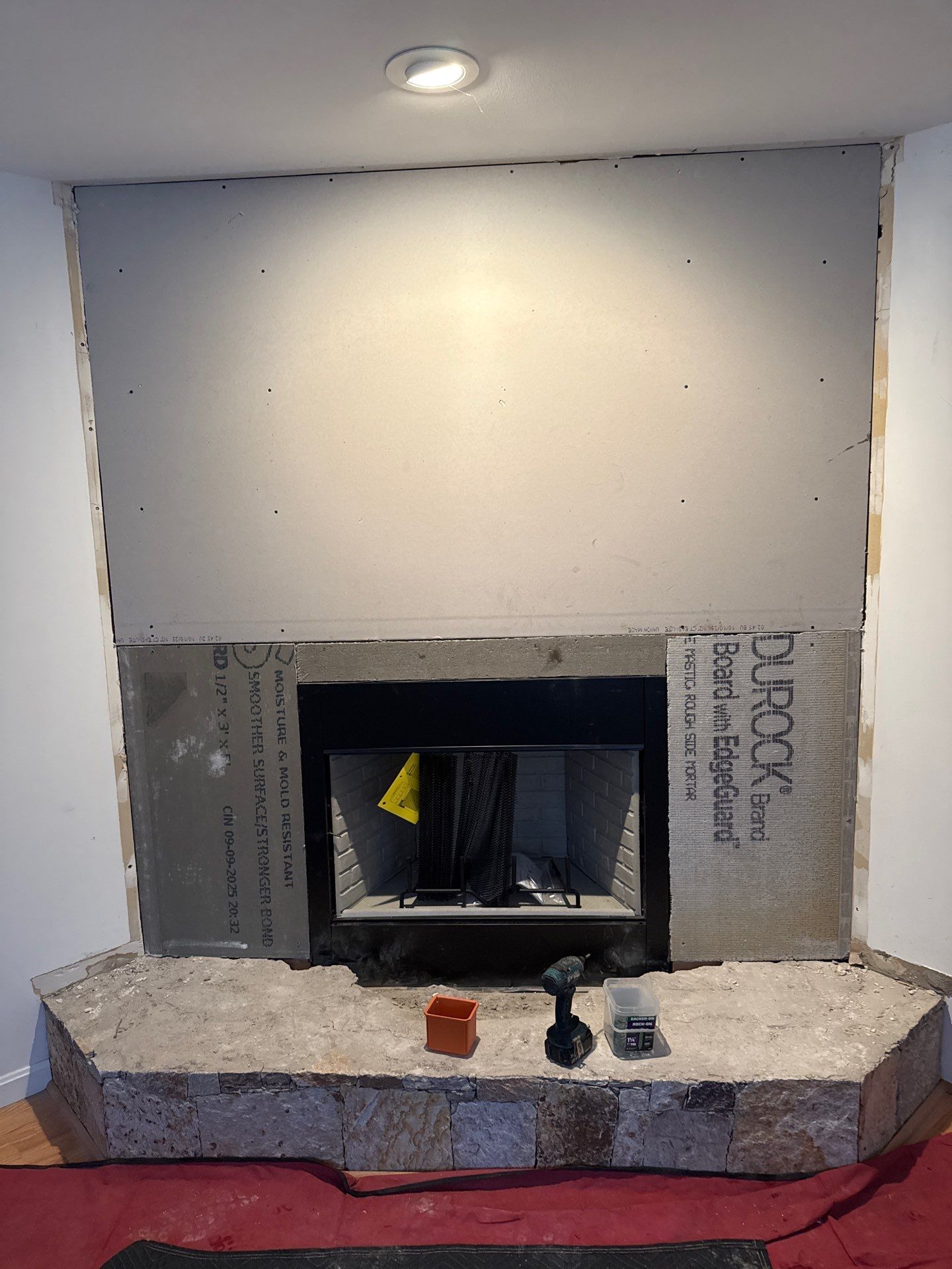 Wood Fireplace by Neighborhood Chimney Services 