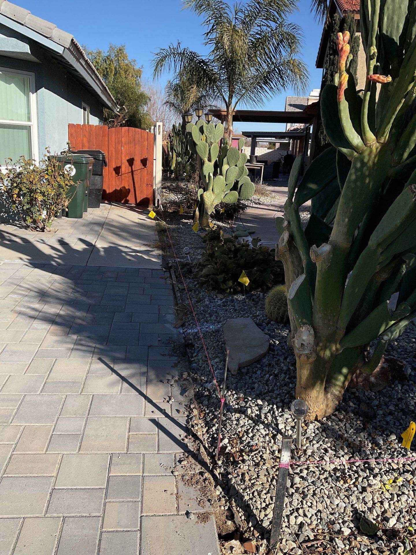 Beautiful vinyl fence installation by Fence Guys Inc.