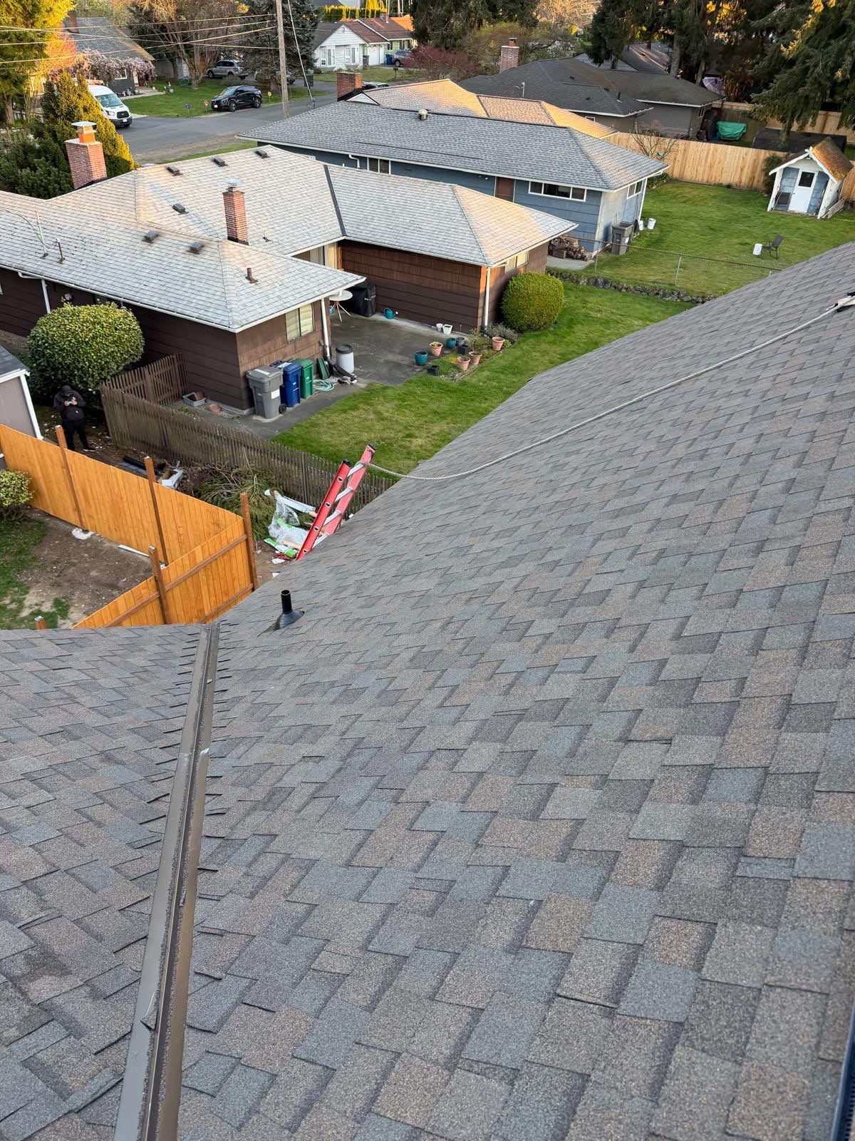 Residential Roofing Installation using GAF UHDZ Shingles by Roofing Formula LLC