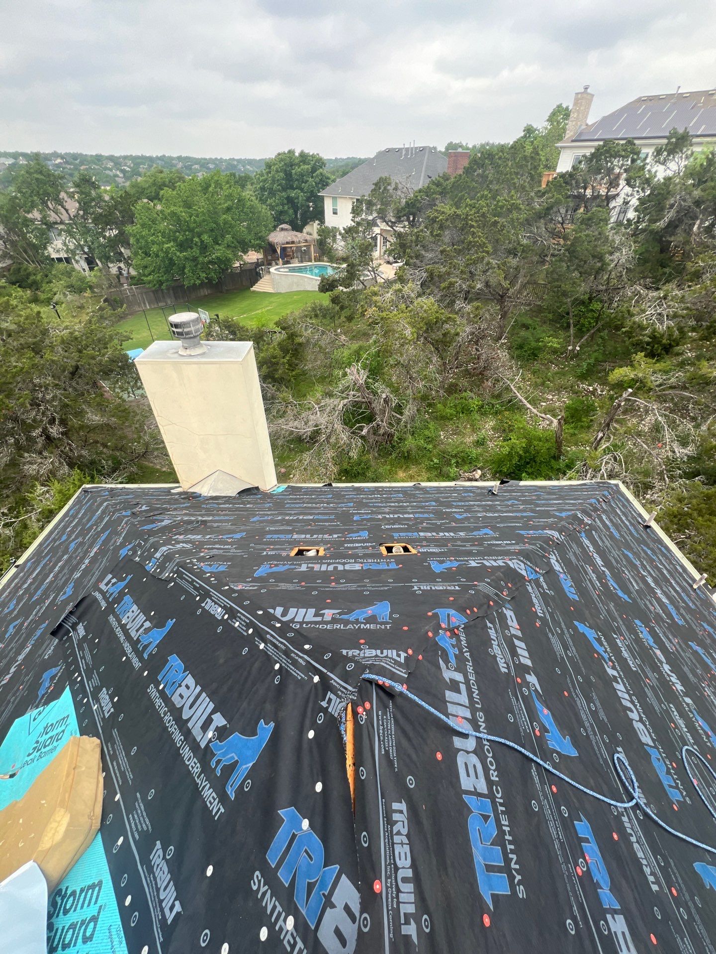 Project in Austin by Rhino Roofing and General Contracting, LLC