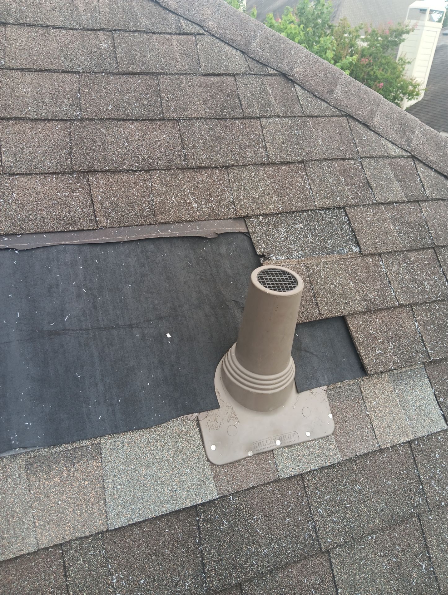 Hail Damage using Owen's Corning Duration (Lifetime) Shingles by Roof Repair Company