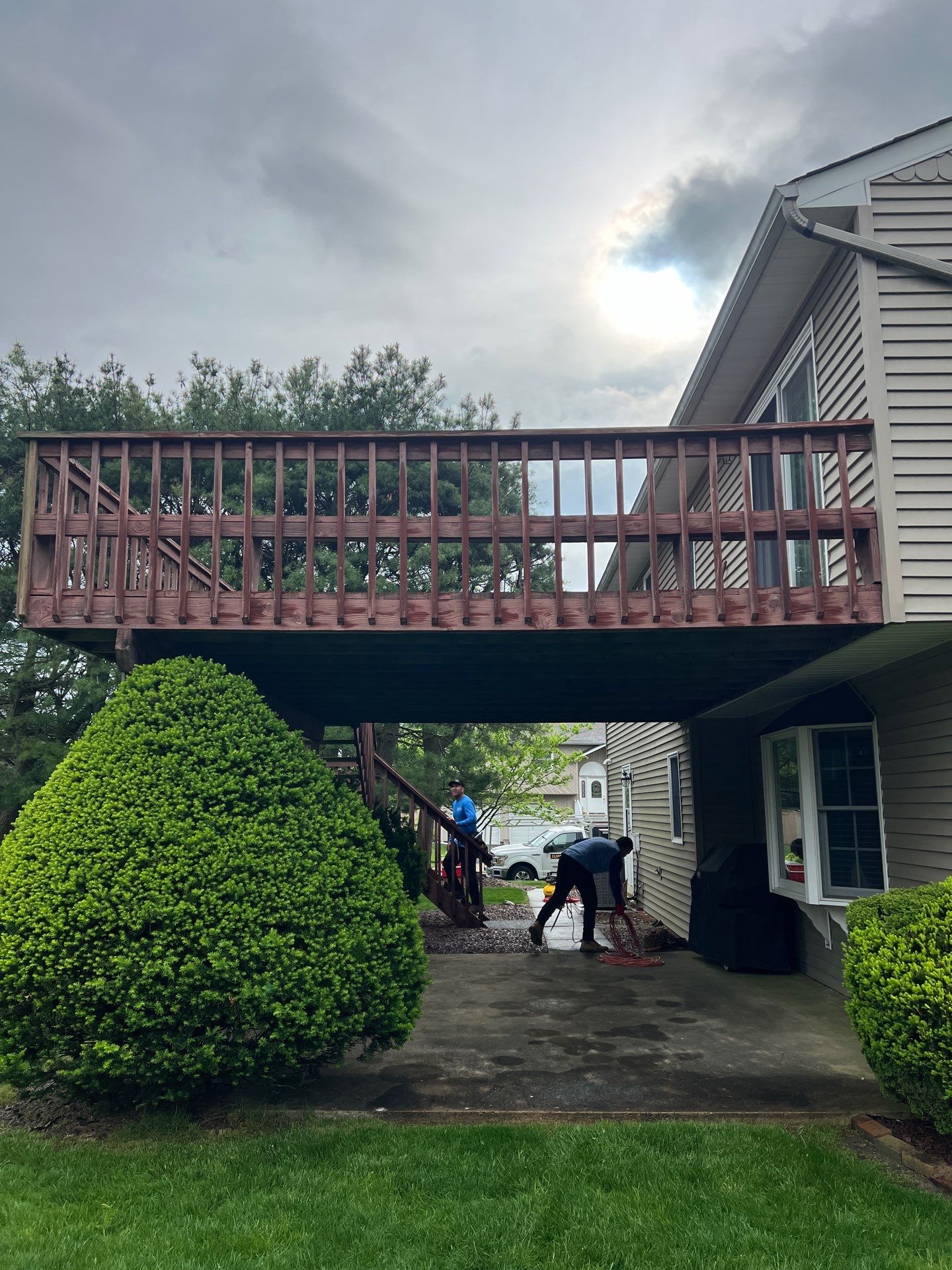 New Deck In Monroe NJ by deck guardian