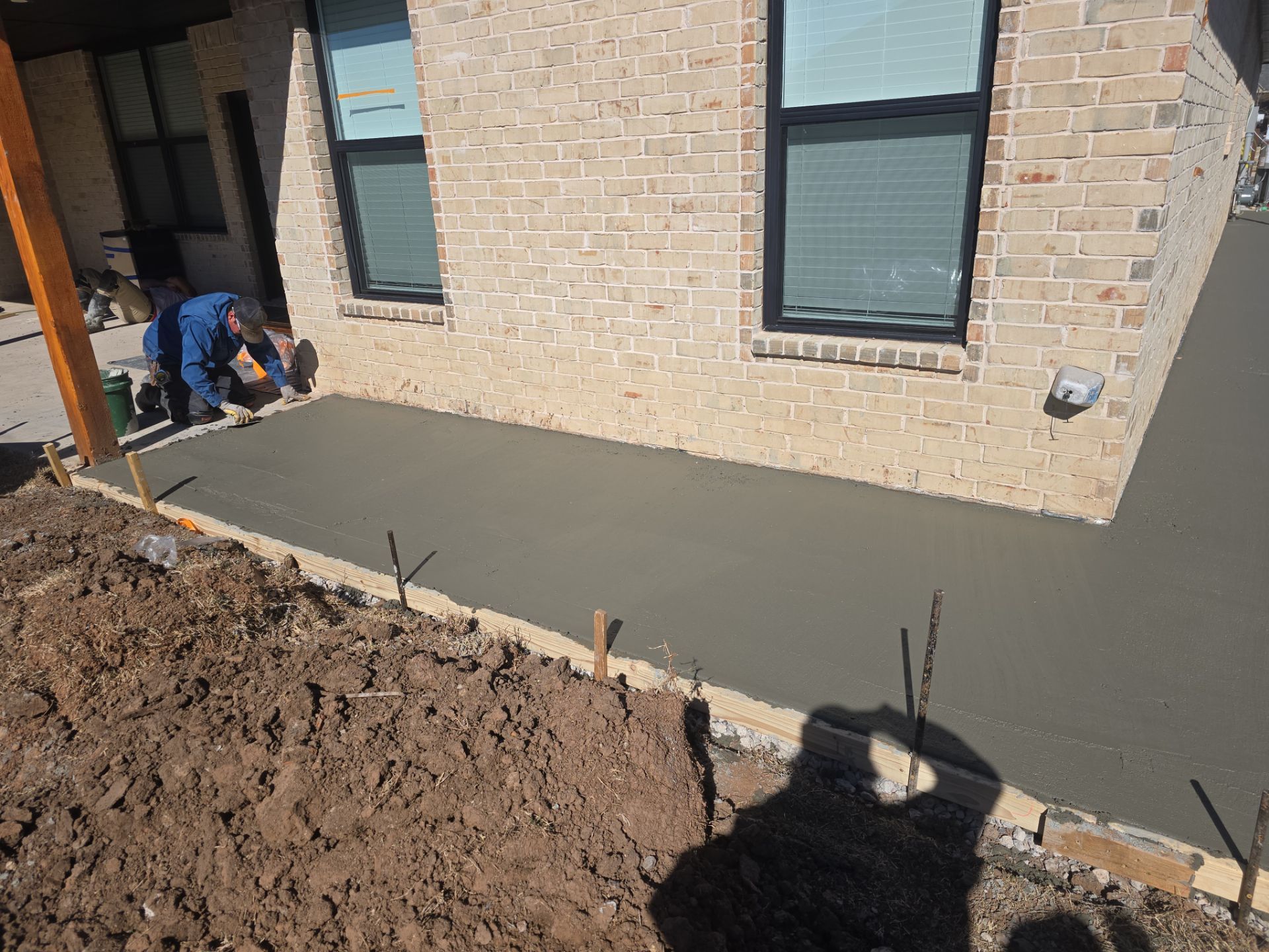 Concrete Sidewalk And Footer by Clays Services Inc