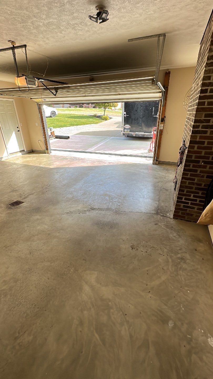 Porch + Garage Project in Weirton by Floors in a Day, Inc