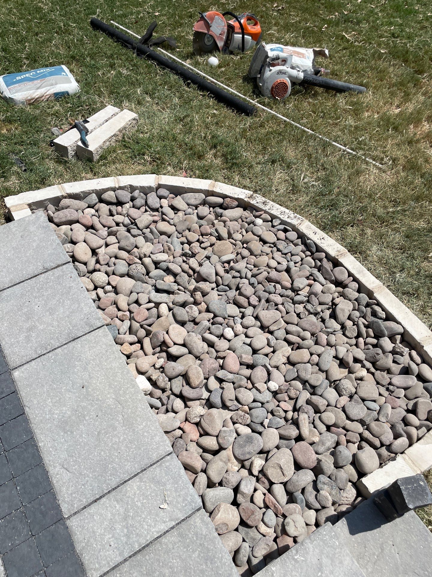 Paver Patio Project in Fort Worth by Peterson’s