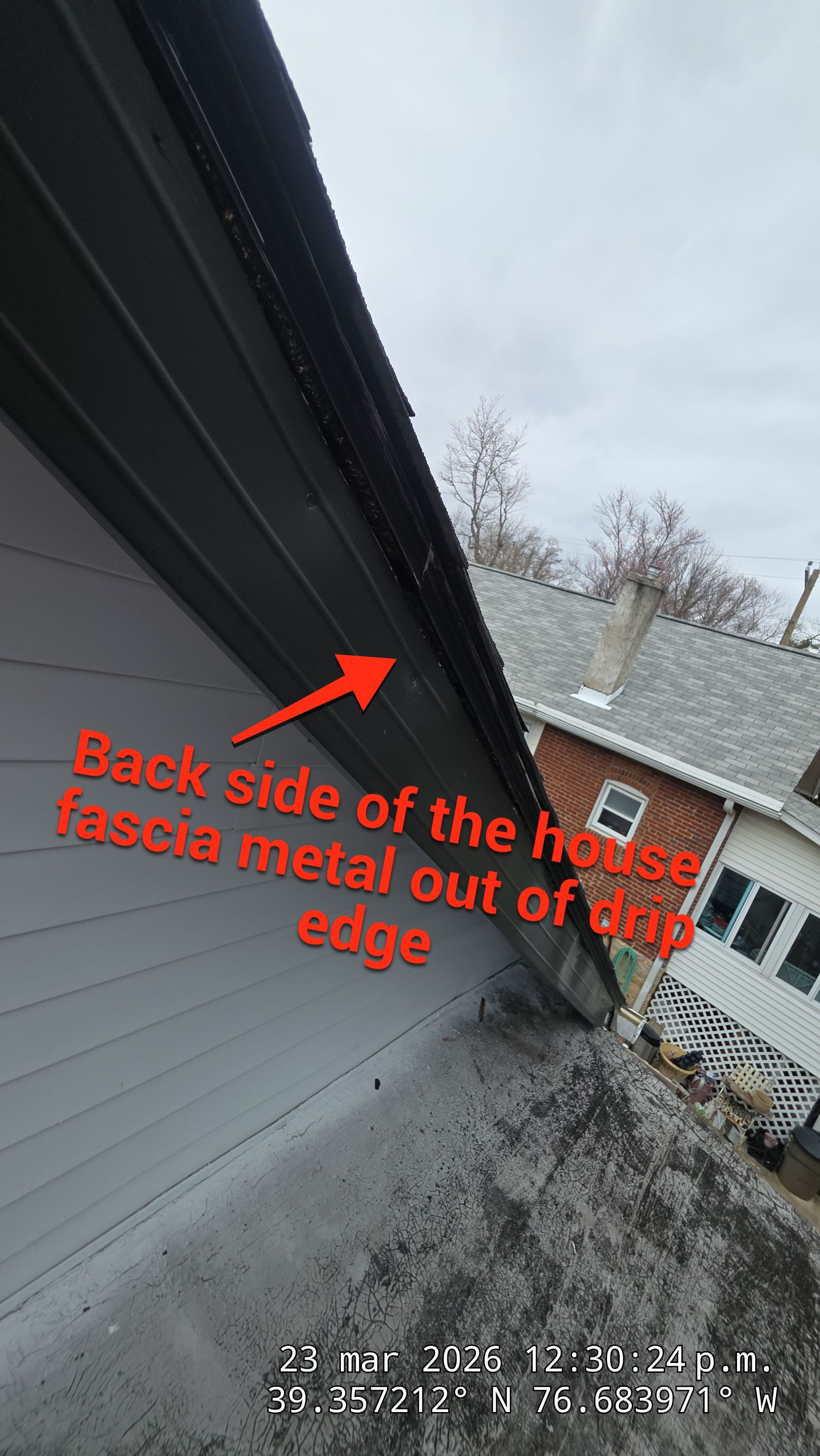 Gutter project in Baltimore by ZA&MY SERVICES LLC