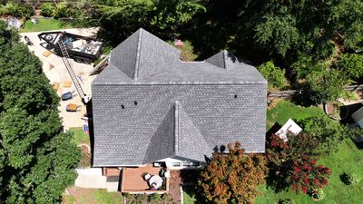 Project in Holly Springs - GAF Timberline HDZ Pewter Gray