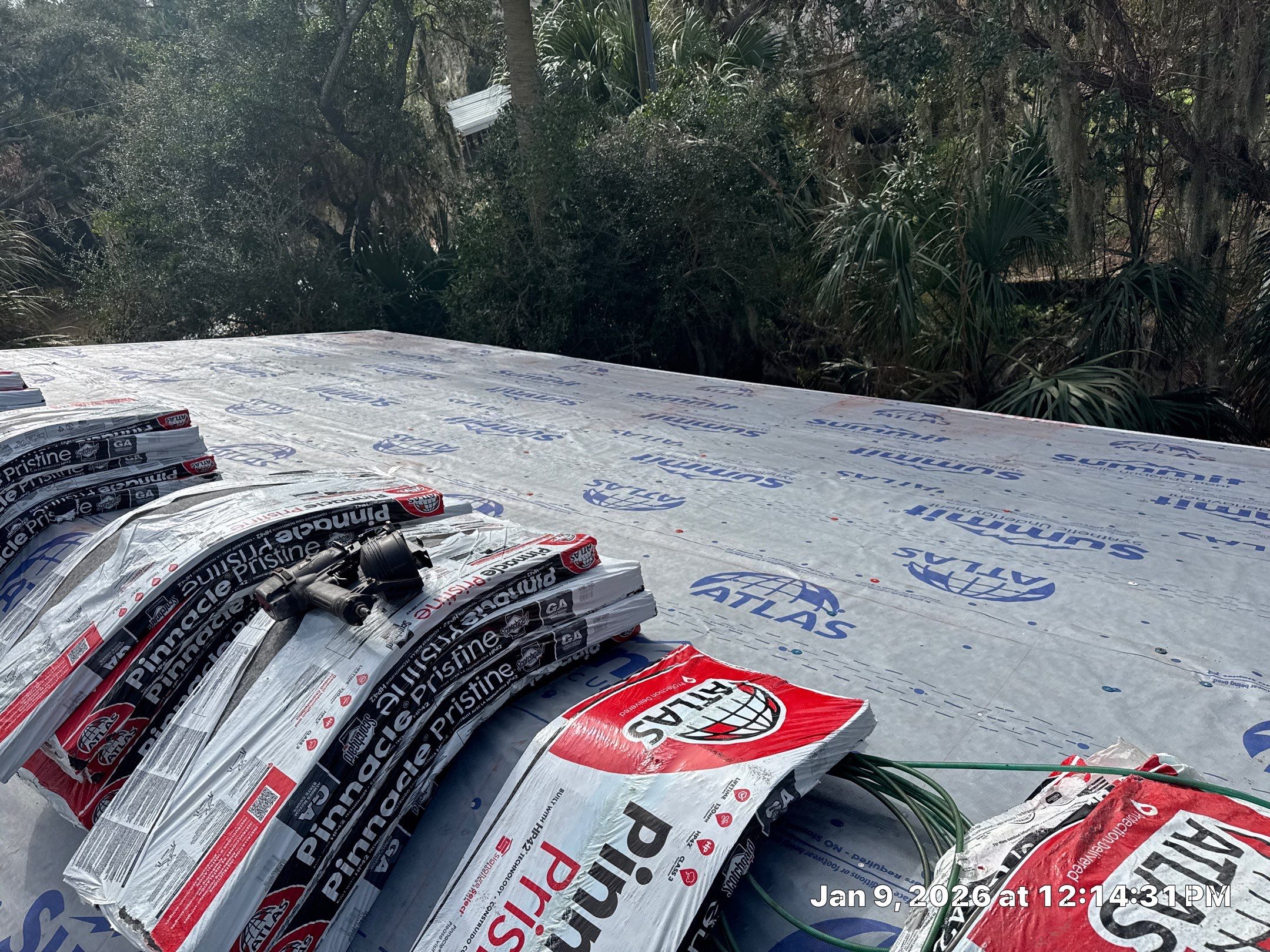 Tybee Island Atlas Pinnacle Pristine Morning Harvest Roof and redecking by Talya Roofing