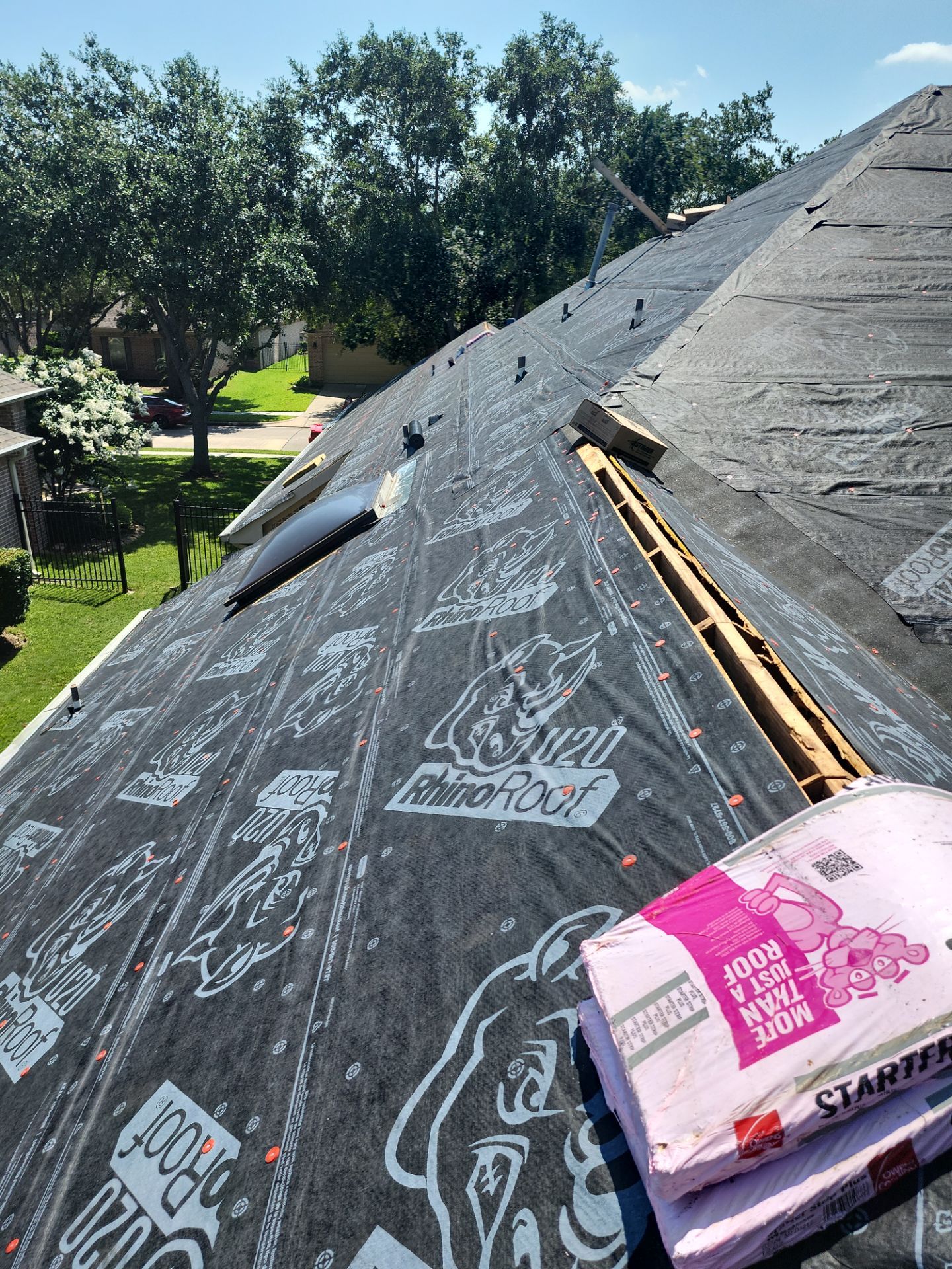 Residential Roofing Repair using Owen's Corning Duration (Lifetime) Shingles by Roof Repair Services LLC