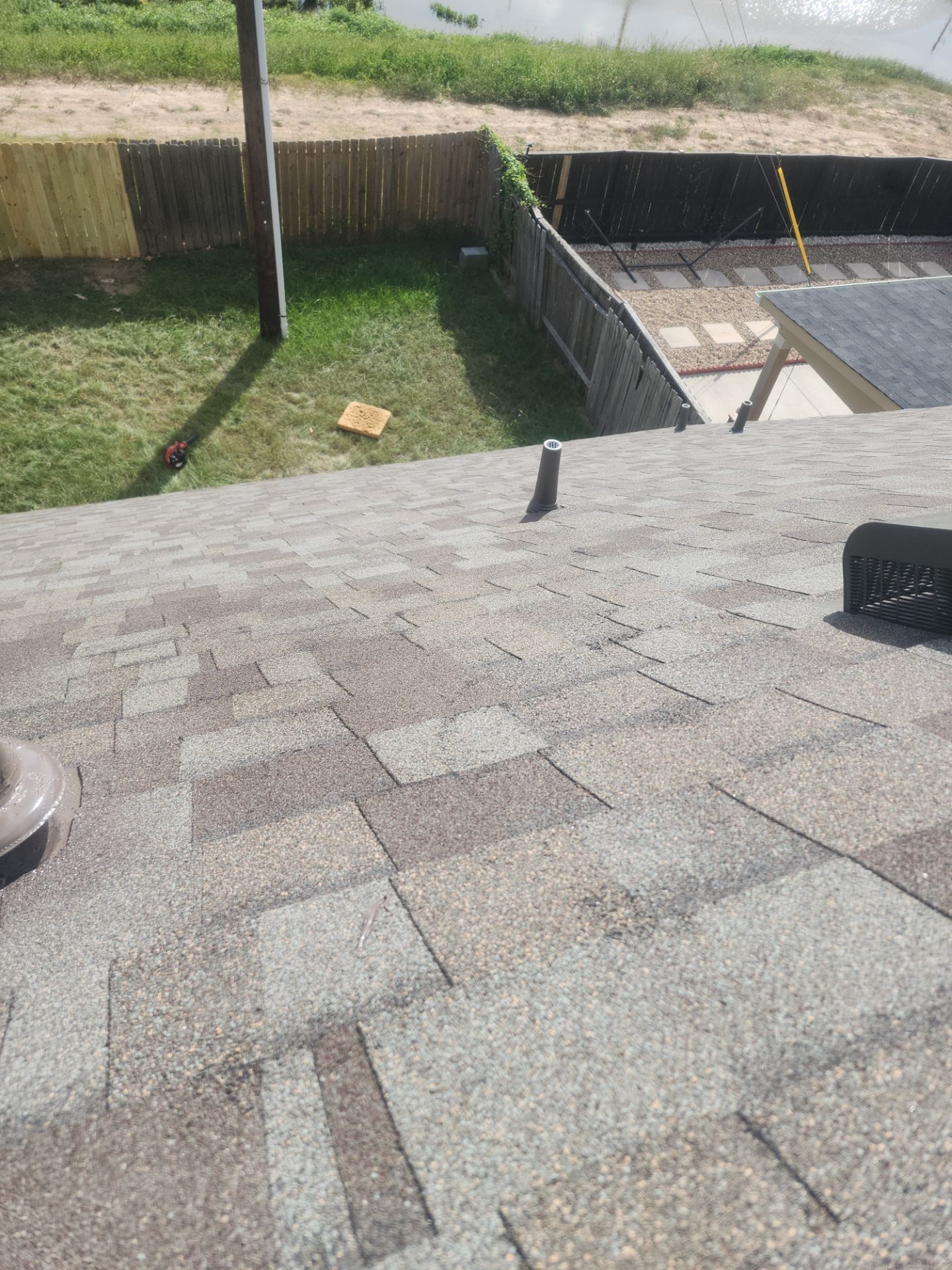 Residential Roofing Installation using Owen's Corning Duration (Lifetime) Shingles by Roof Repair Company