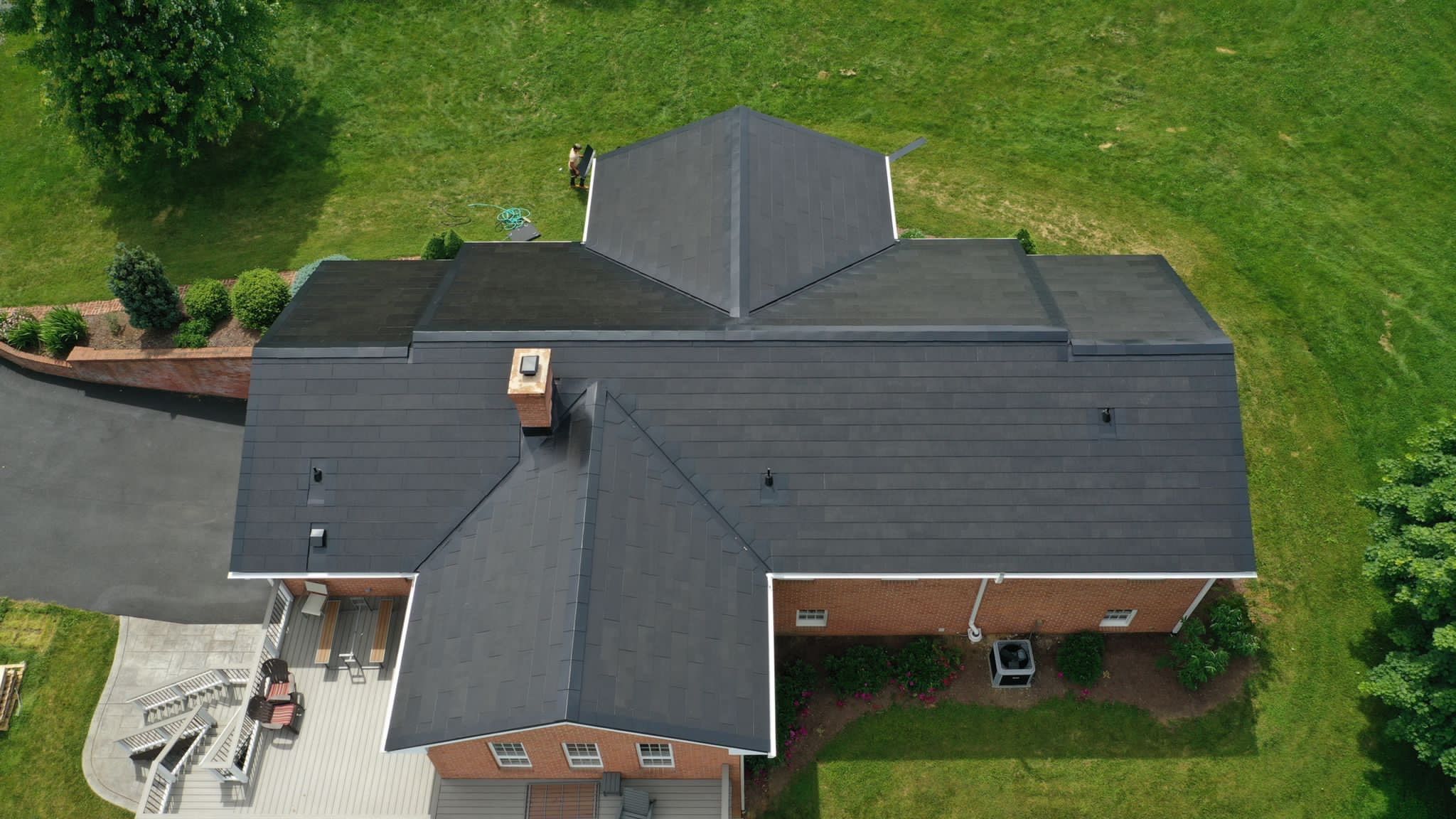 Tesla Solar Roof Installation by American Home Contractors