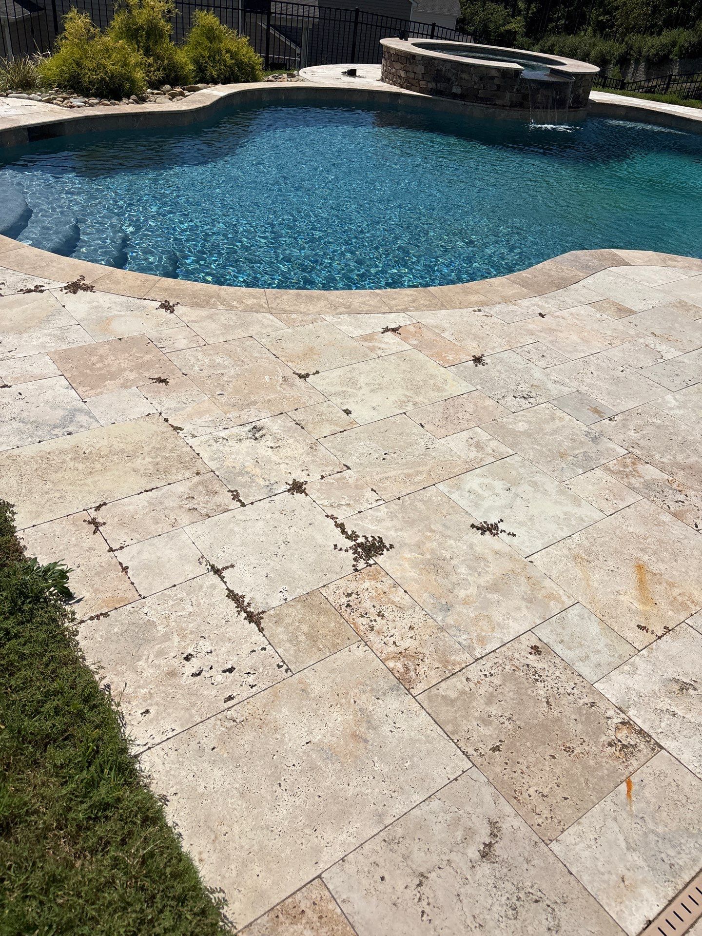 Wood Deck and Pool Pavers using Wood and Concrete Sealant  by DuraSeal