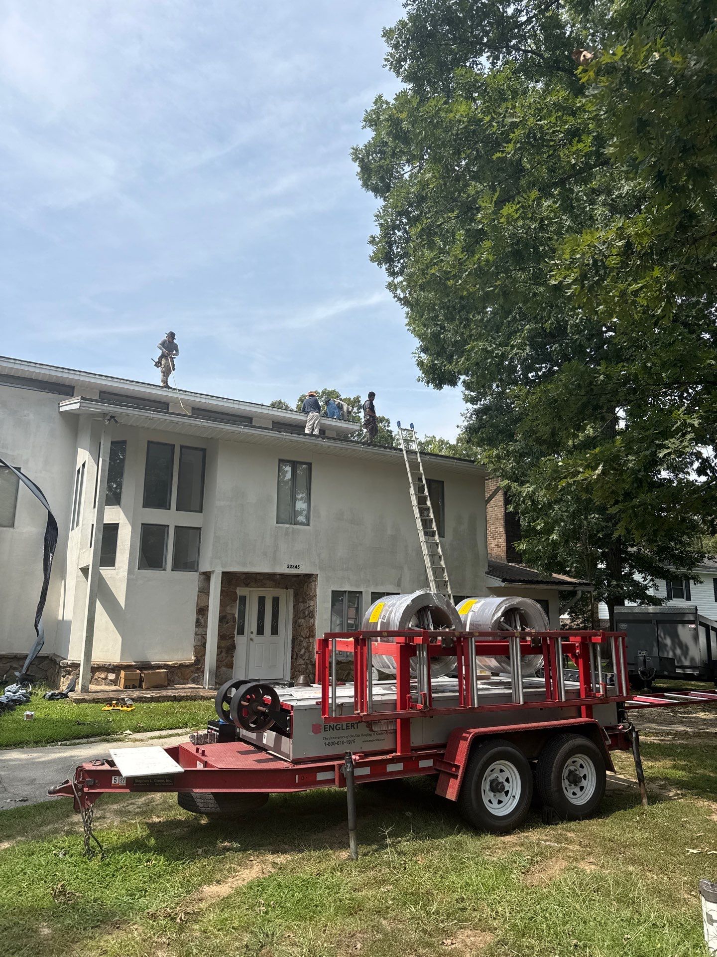 Residential Roofing Installation using Standing Seam Metal Roof | Mechanically Fastened | 24 Gauge by Matter Construction, LLC