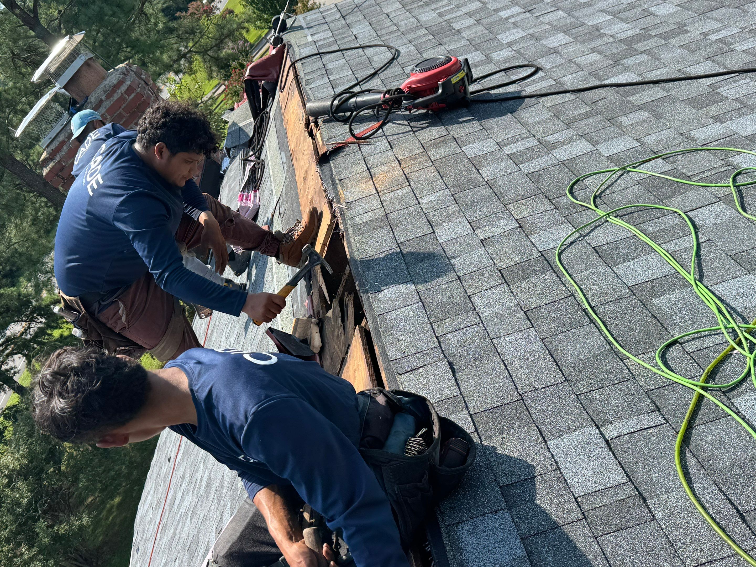 Storm Damage Roof Replacement in Mechanicsville, VA by Cade Construction