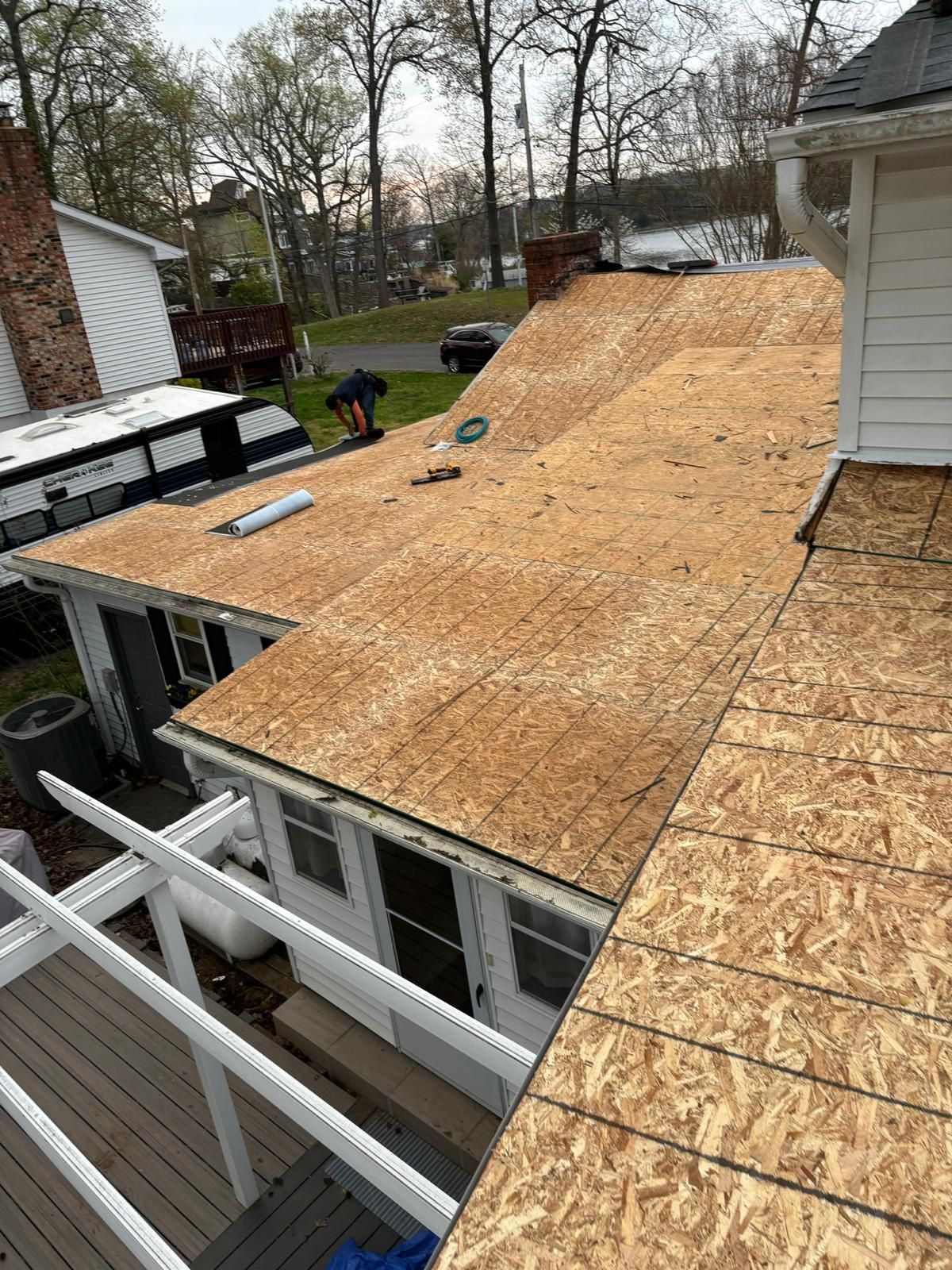 Roof Installation using GAF Timberline HDZ by ExteriorPros