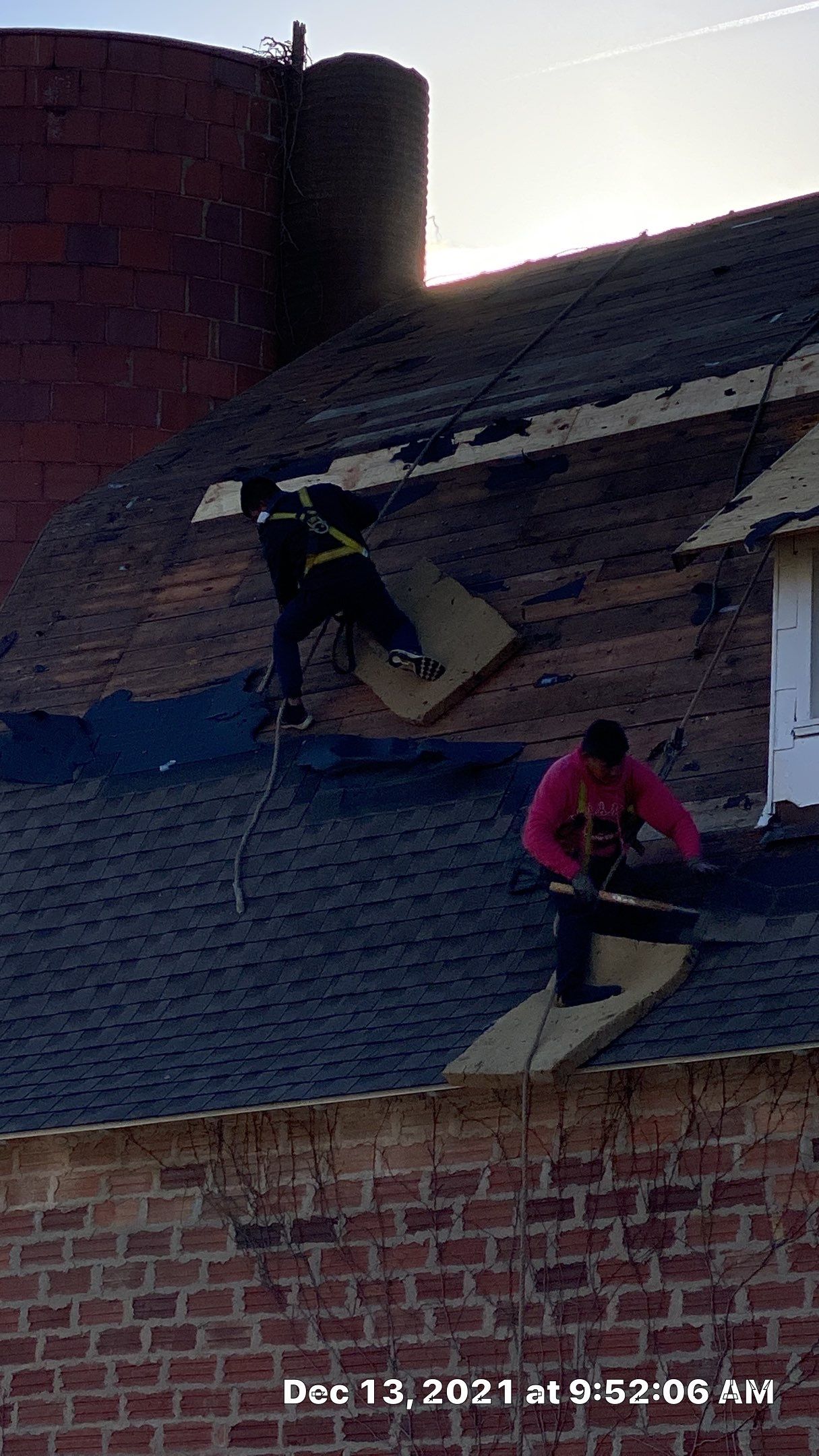 Roof Replacement with upgraded needed exhaust ventilation using Malarkey Vista Class III Impact Resistant Shingles in Black Oak color by Gorilla Exteriors Contracting, LLC