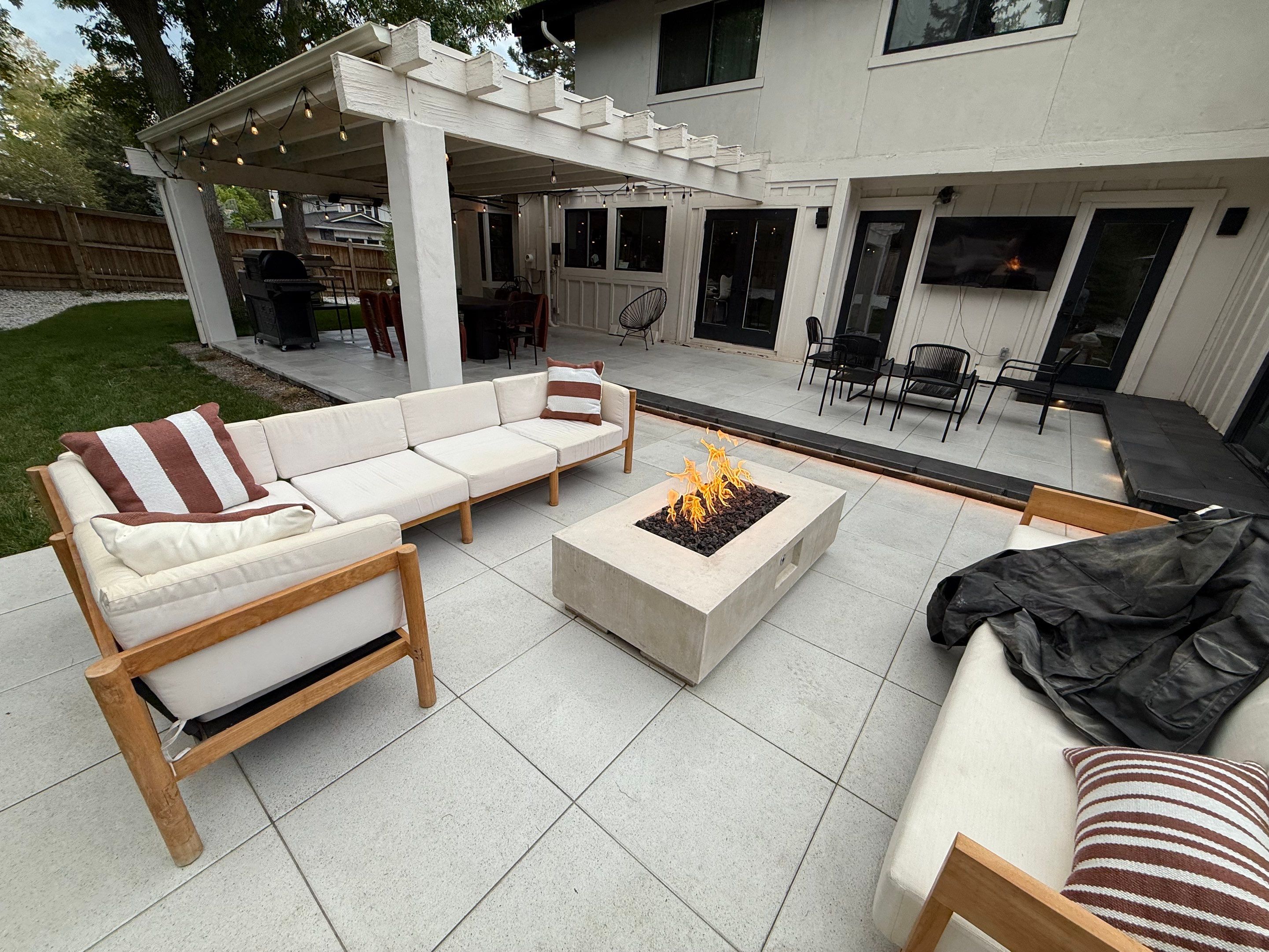 Modern Patio by JRM landscape & design