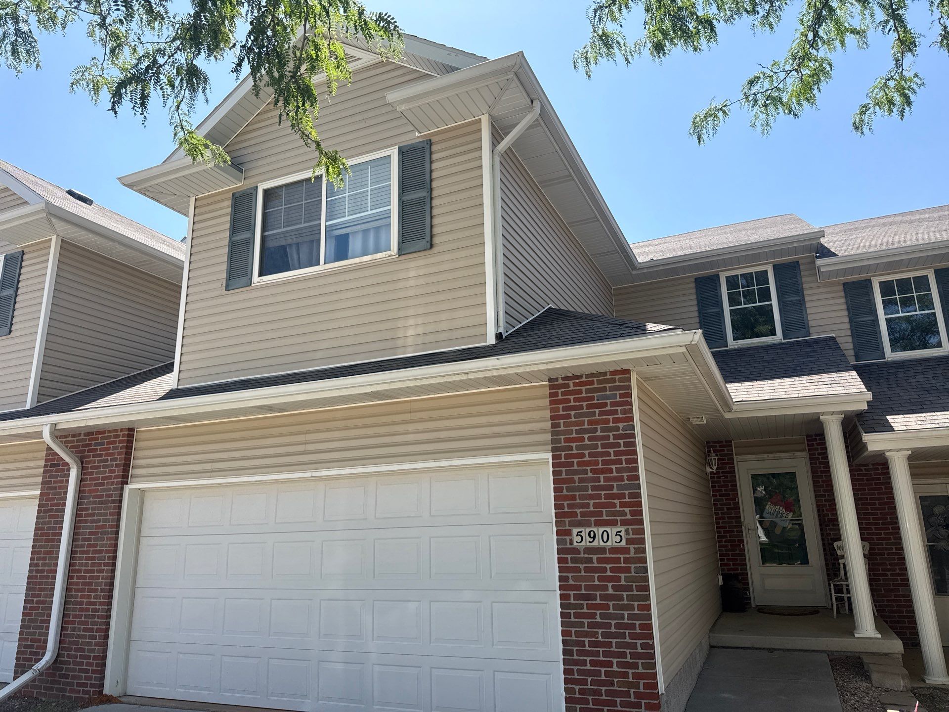 Residential Architectural Shingle Roof Replacement and Gutter Upgrade in Lincoln by Star Home