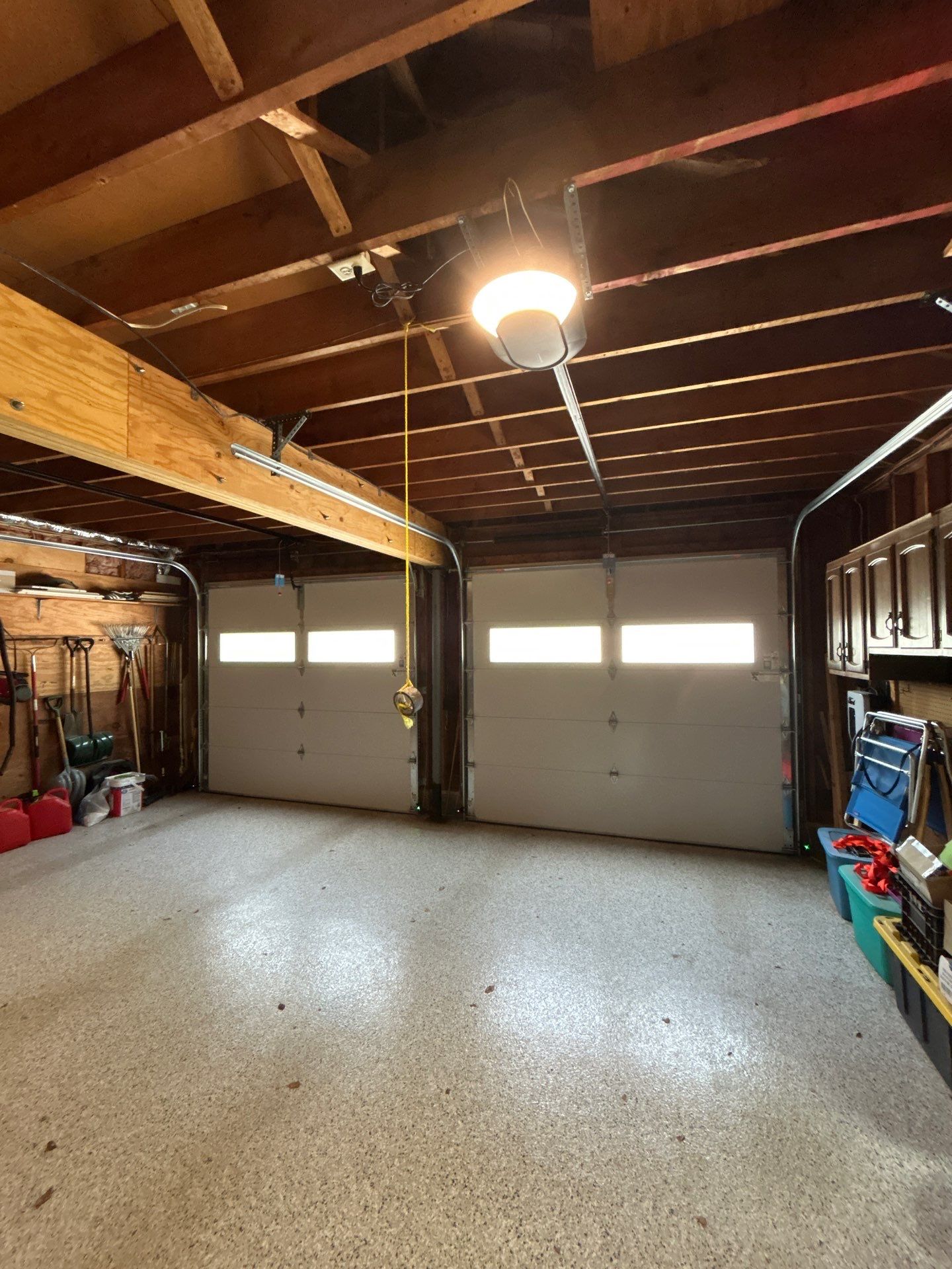 Door Installation using Raynor Encore Garage Door by Keene Door
