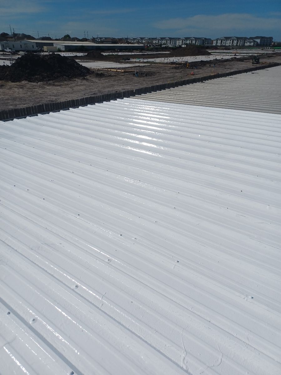 Commercial Roofing Repair using Coating Roof Repair by Galvan Roofing and Construction