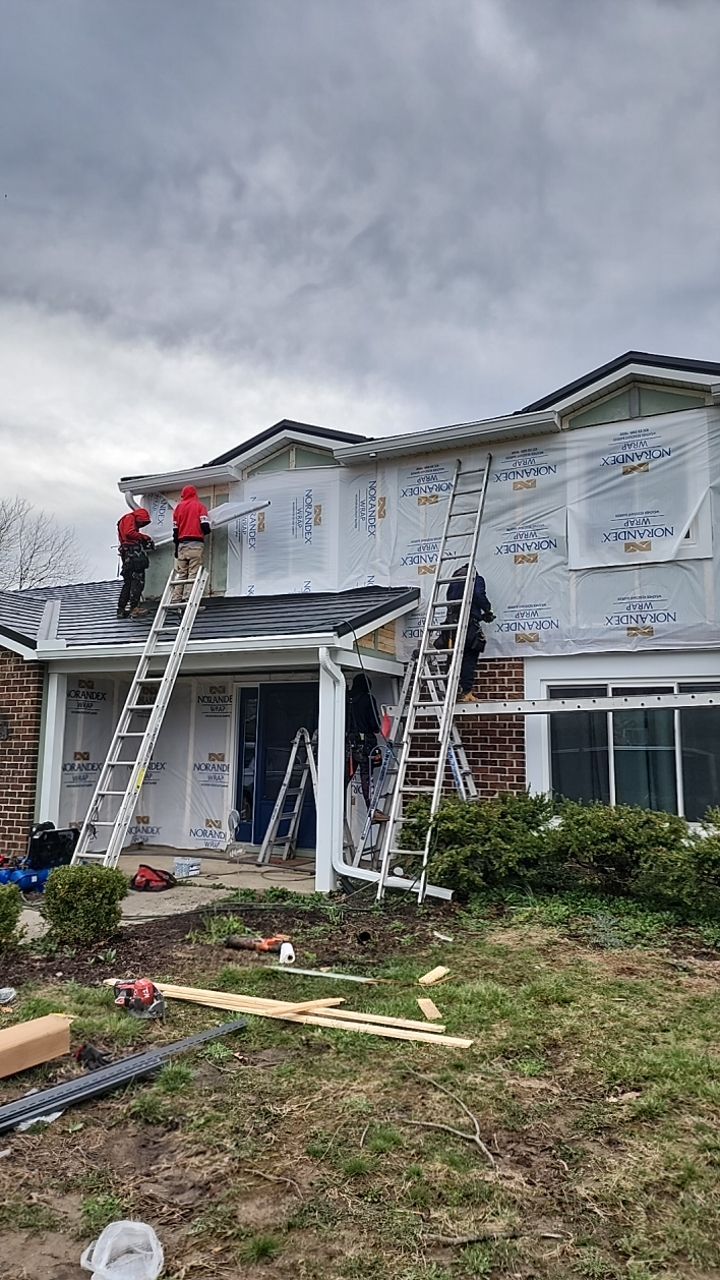 Full Exterior Home Transformation – Metal Slate Roof in Fort Wayne, IN by 4Ever Metal Roofing