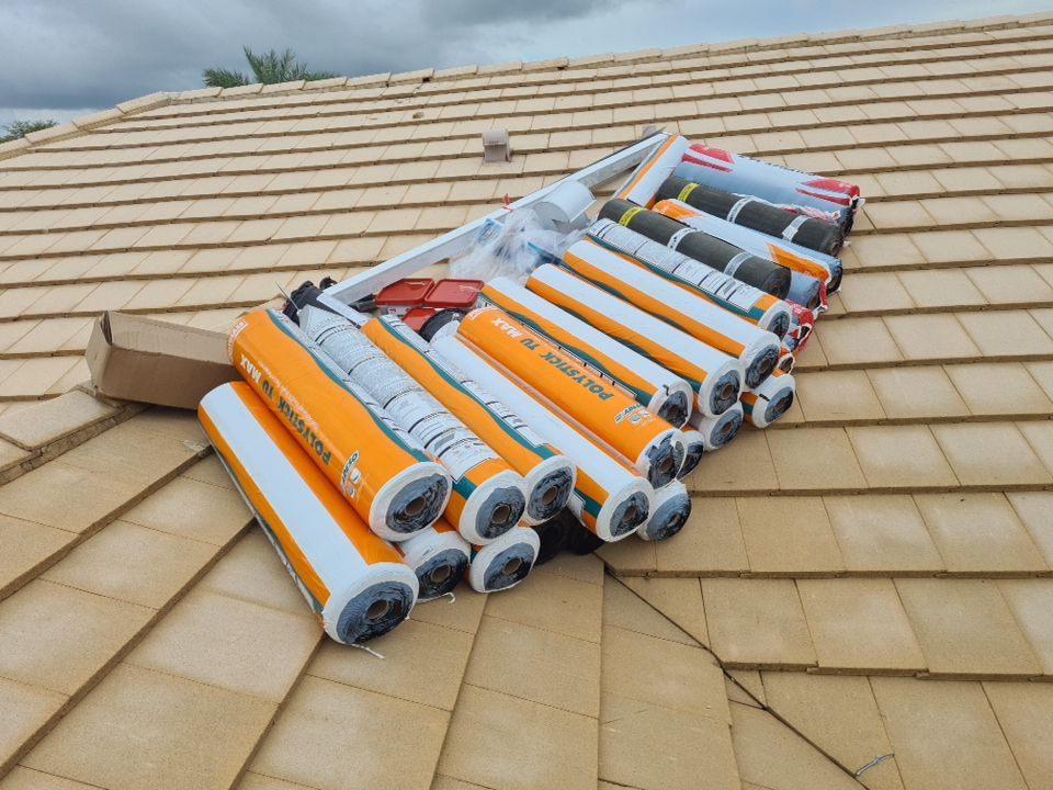 Residential Roofing Installation using Eagle Roofing Tile by BLUES BROTHERS ROOFING