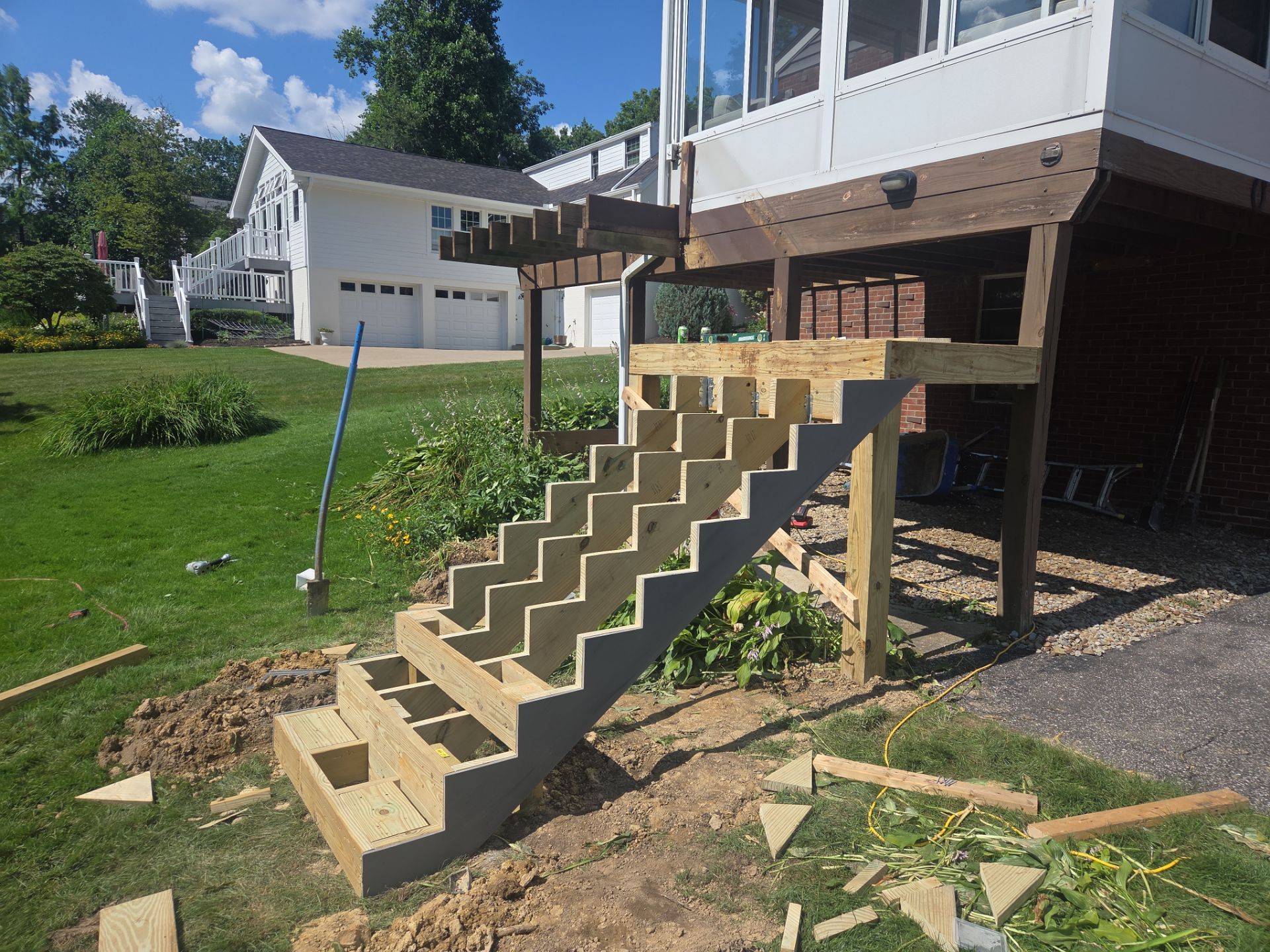 Re-deck  by Cousins Roofing Siding & Decks