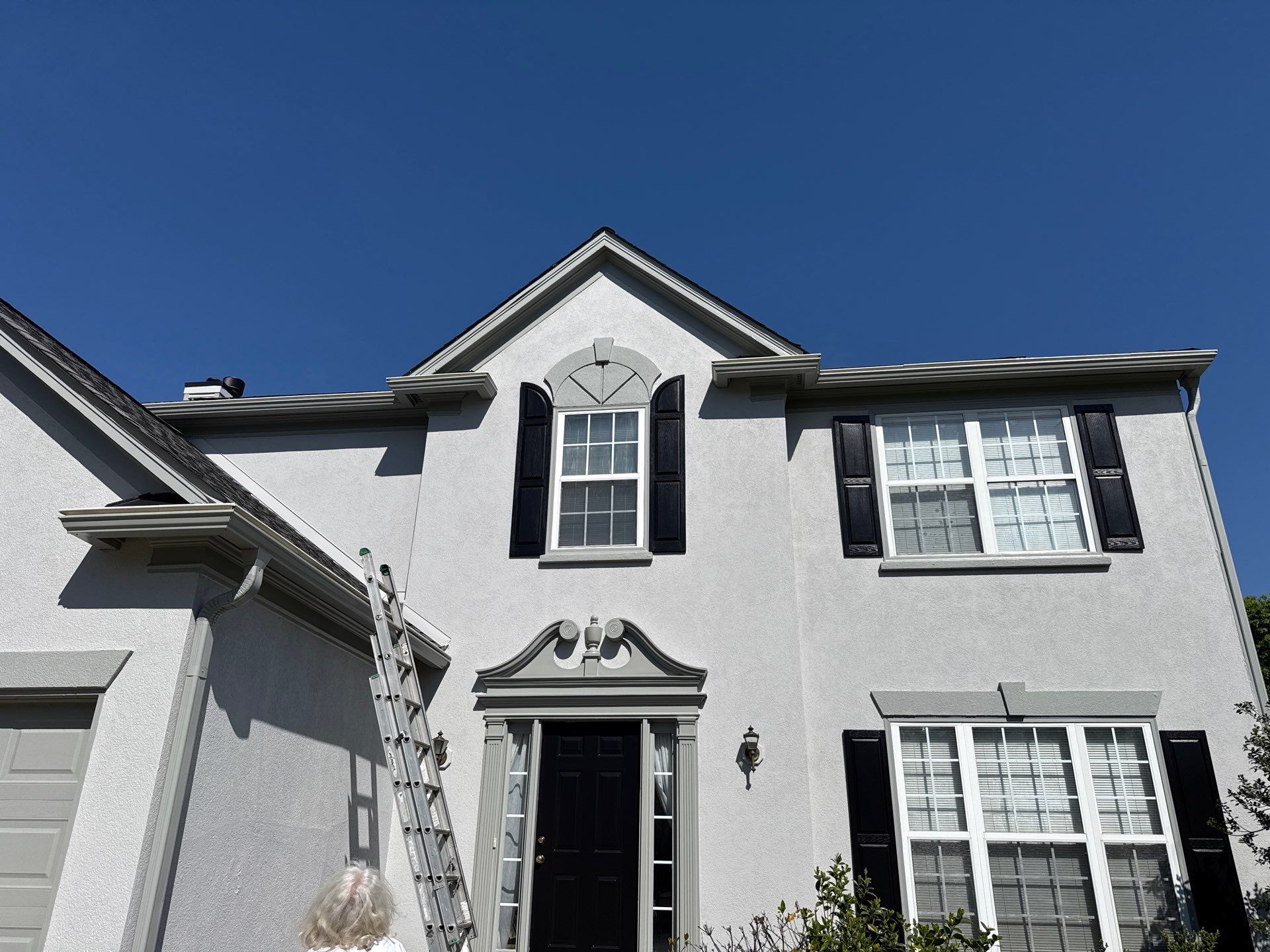 Rotten Wood Replacement Plus Stucco & Siding Painting  by Nelson Exteriors 