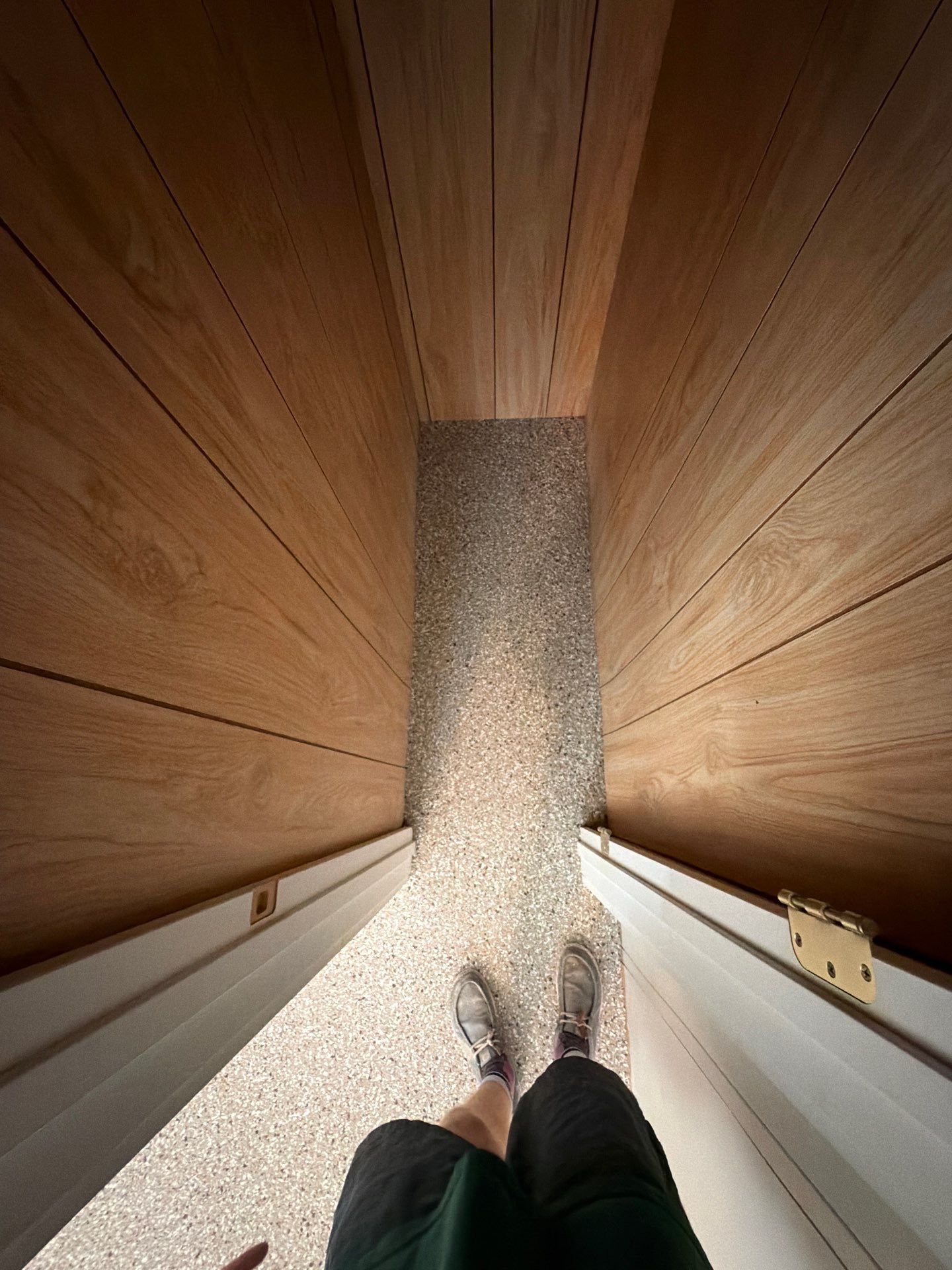 Custom Epoxy Flake Floor Installation for Spring Lake Residence by Gordon Painting