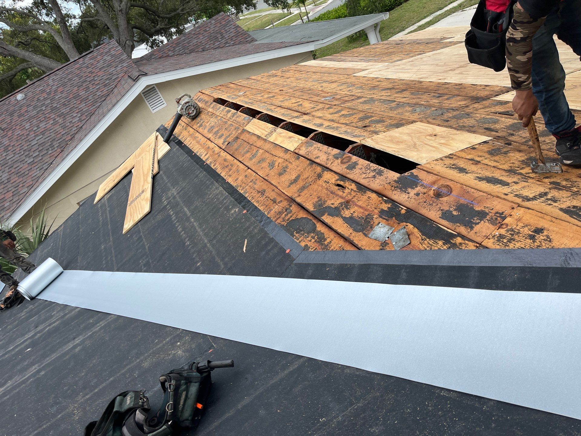 Project in St. Petersburg 33703 by Mitchell Roofing Company LLC