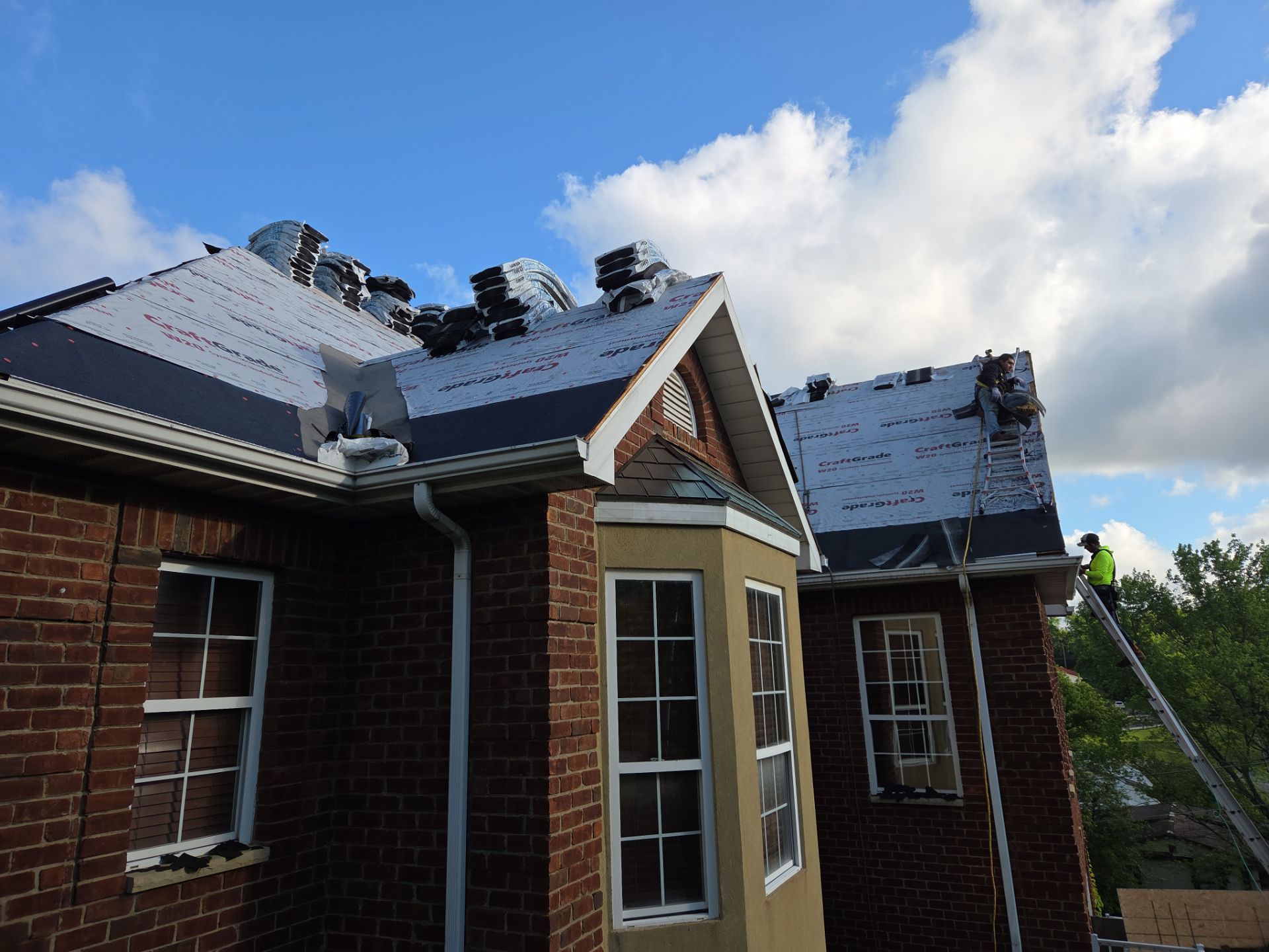 Residential Roofing Installation using Platinum Shield Roofing System from Mr. Roofer by Mr. Roofer