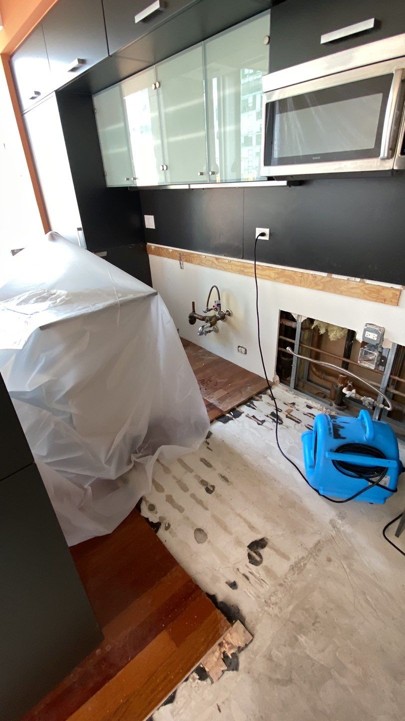 Sewage Backup in Highrise by Chicagoland Water Medics