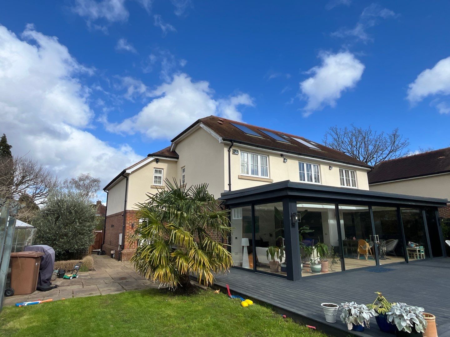 Roof Clean  - Moss Removal - Gutter Clean using Honda 15lpm Low Pressure Washing Machine by Ges Exterior Cleaning ltd