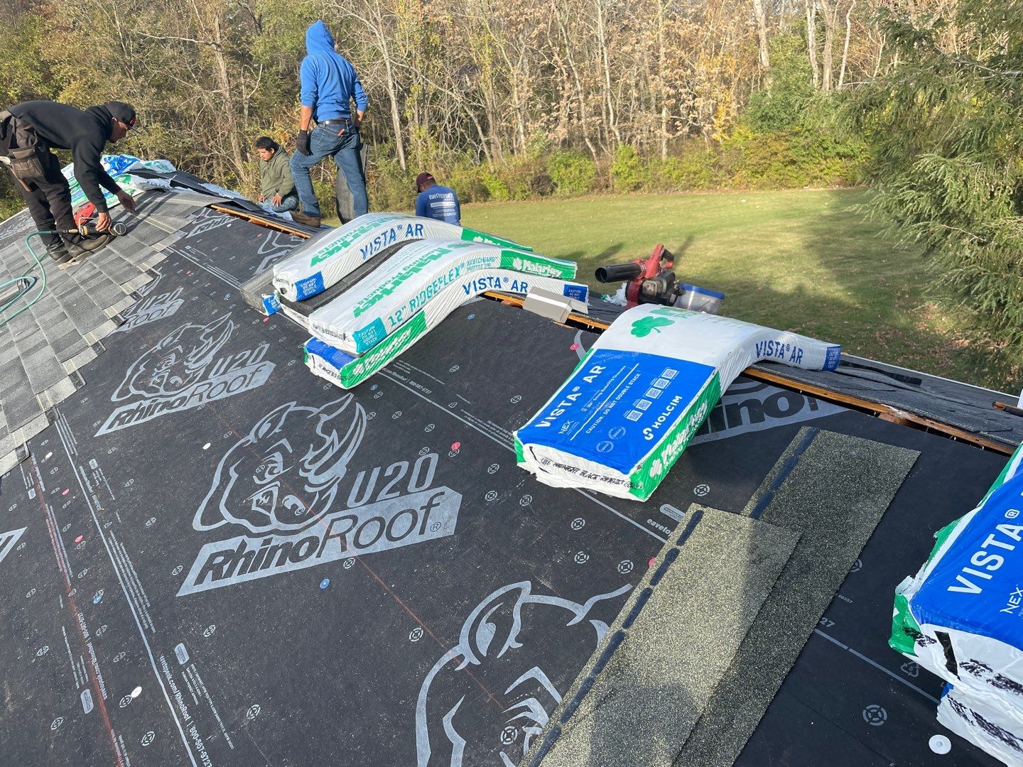 Residential Roofing and Siding Installation using Malarkey and Royal  by Storm Contracting 