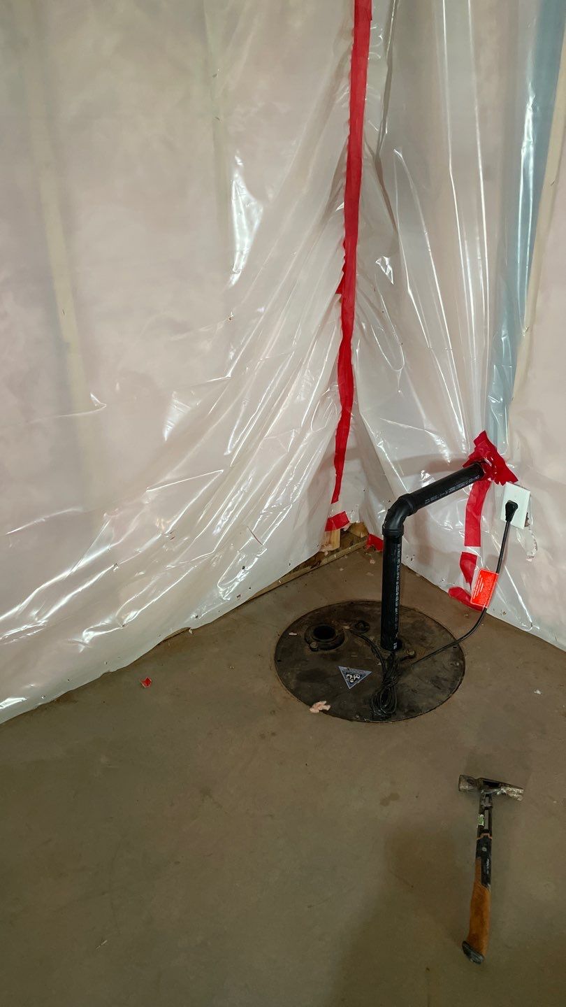 Basement Wall Drainage in Woodbury, MN by Waterproofing Northeast