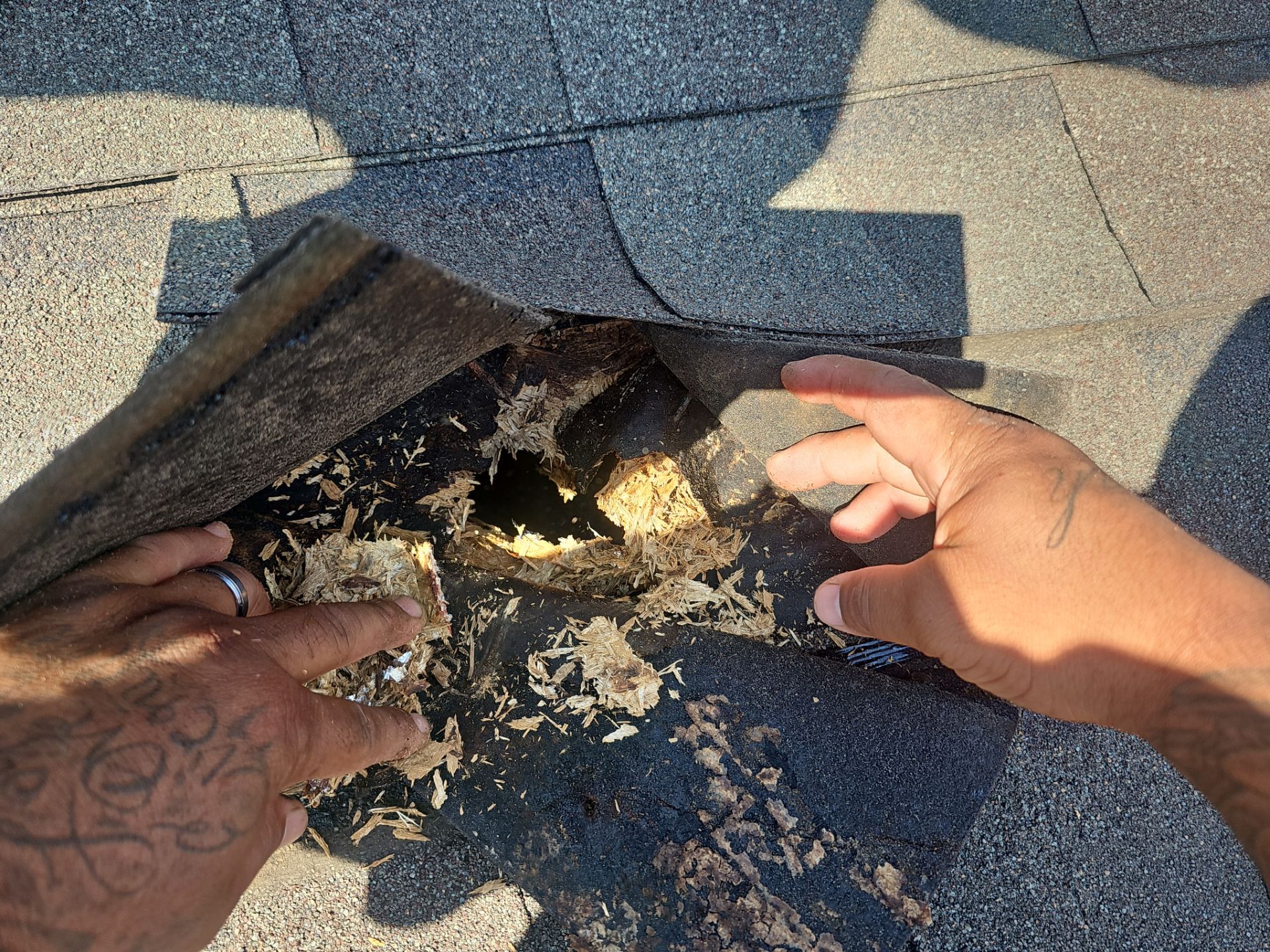 Residential Roofing Repair using Owen's Corning Duration (Lifetime) Shingles by Roof Repair Company