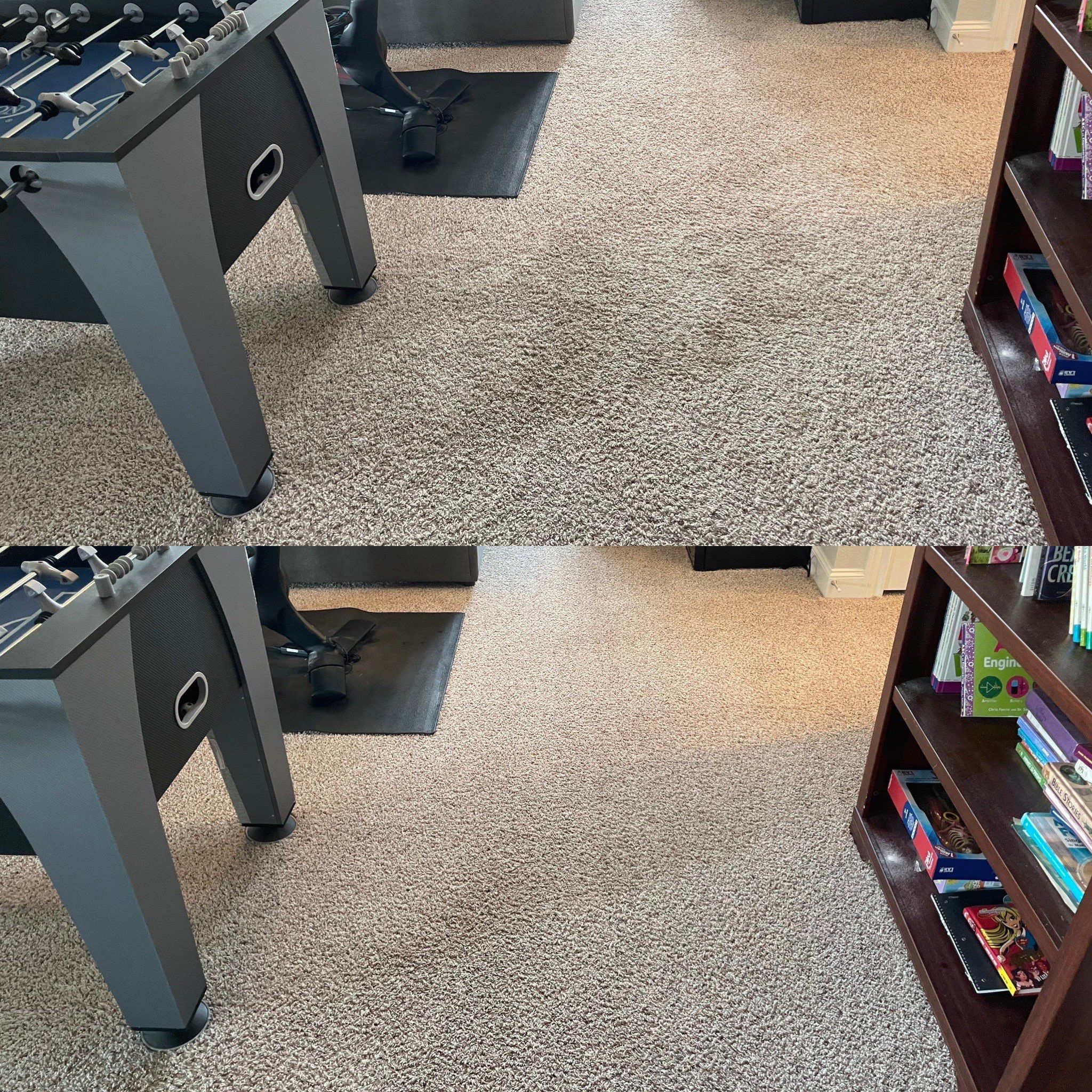 carpet cleaning company in san antonio cleaning and refreshing the carpet in a game room or office space