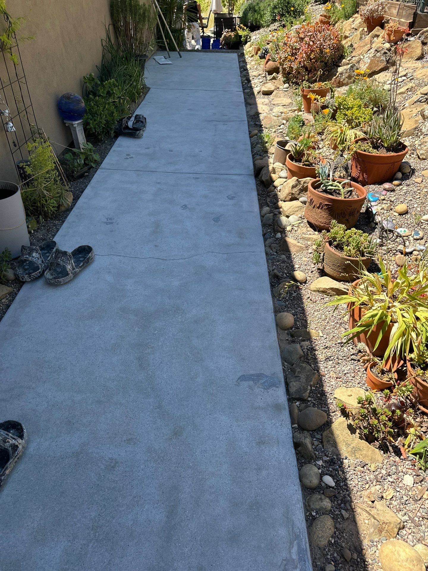 Simiron Safari Chip Concrete Coating and Front Porch Makeover in Atascadero by MGP Coatings