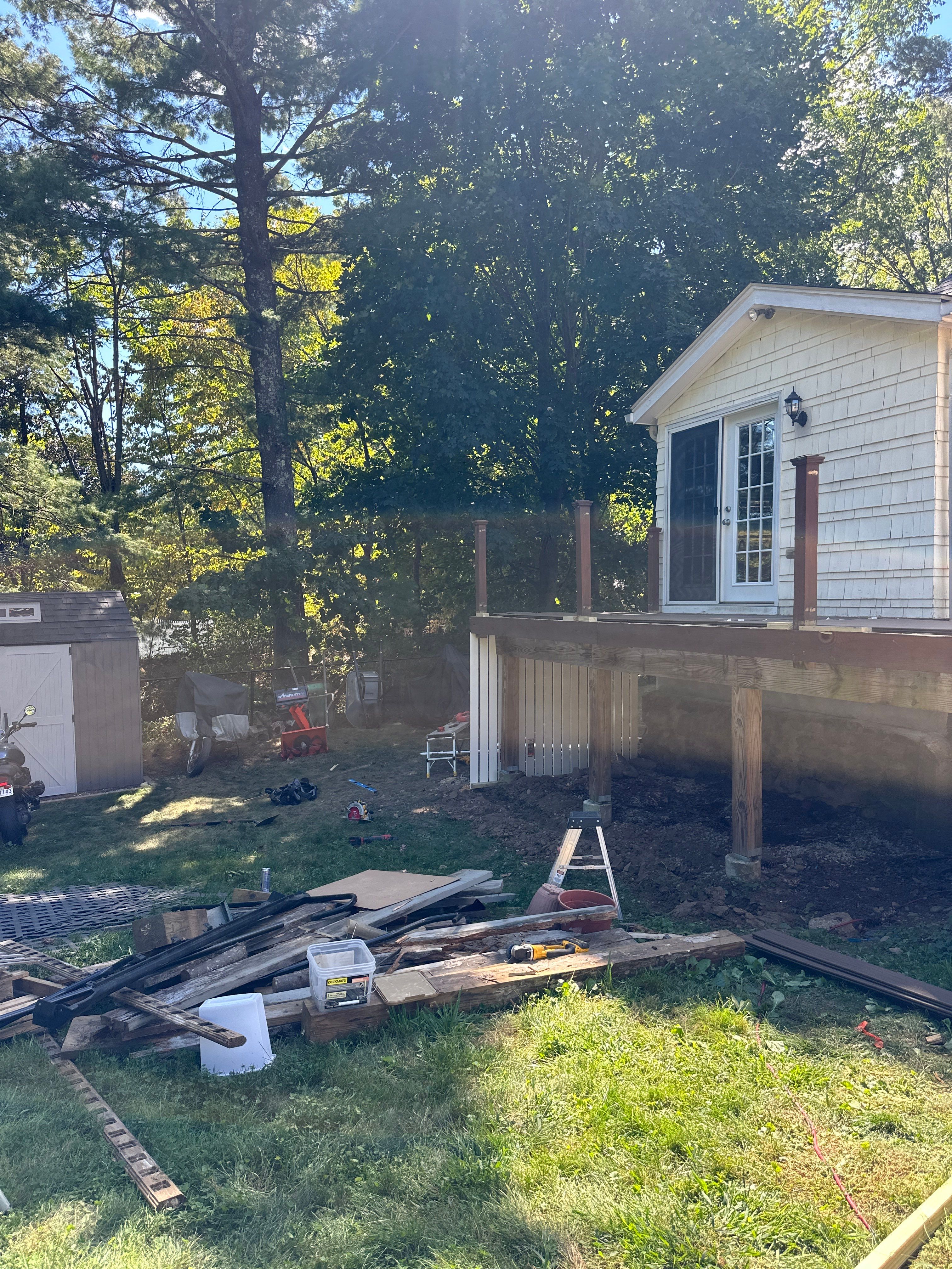 Deck Refacing (Resurfacing) Project by UBrothers Construction