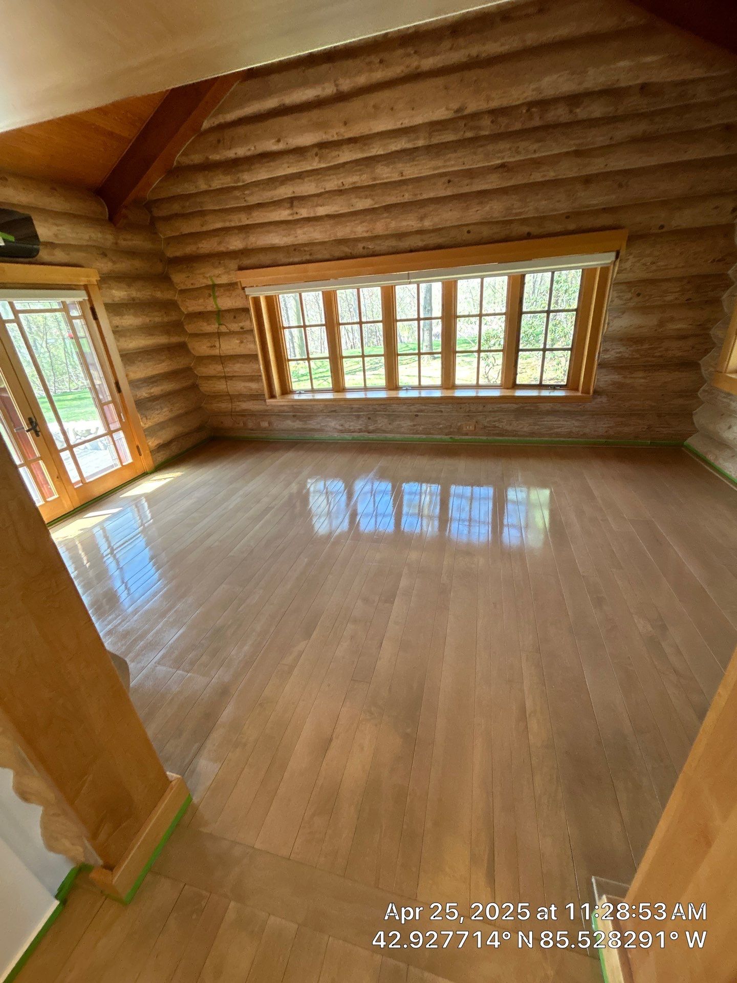 Refinish On Existing Maple by RTBaldwin Hardwood Floors