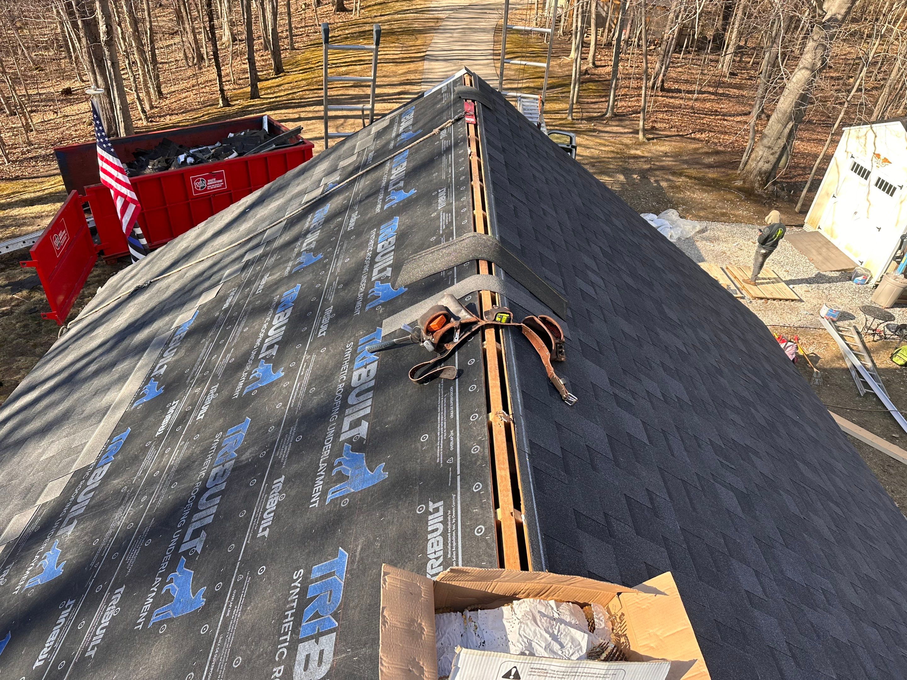 Vinyl Siding and Asphalt Roofing Replacement in Deerfield by Tall pine roofing