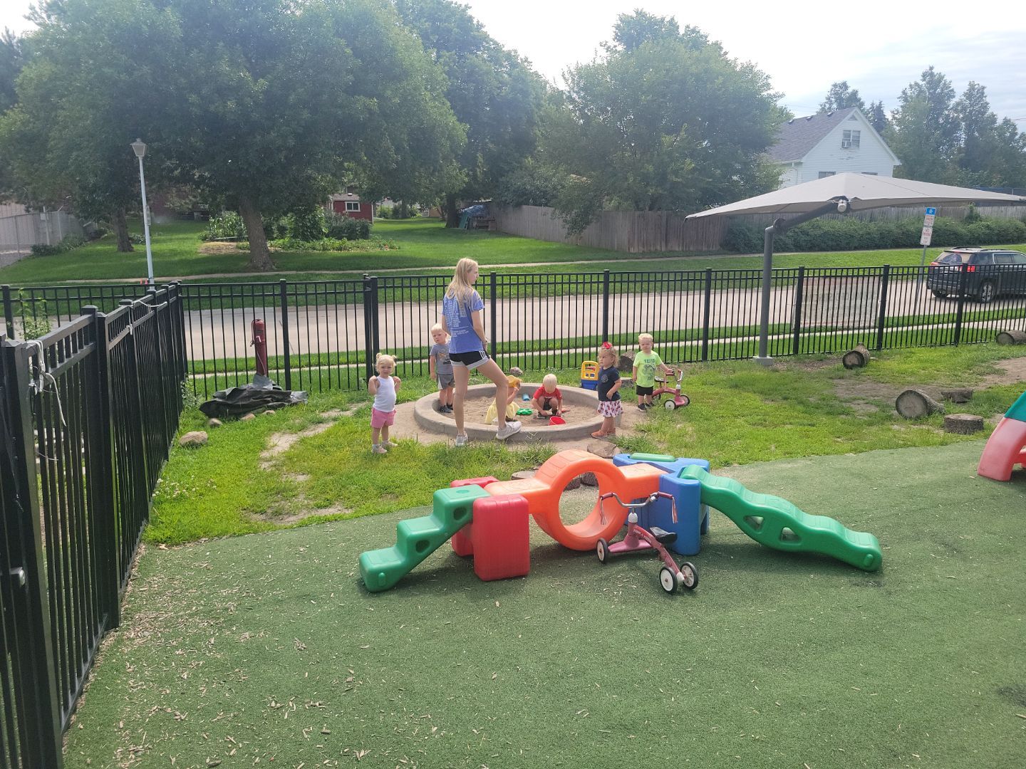 CDC Turf & Playground Project. by New Horizon Landscapes